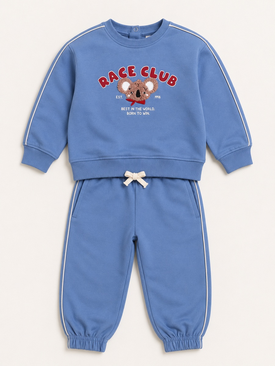 Baby Boys Graphic Sweatshirt and Joggers Set