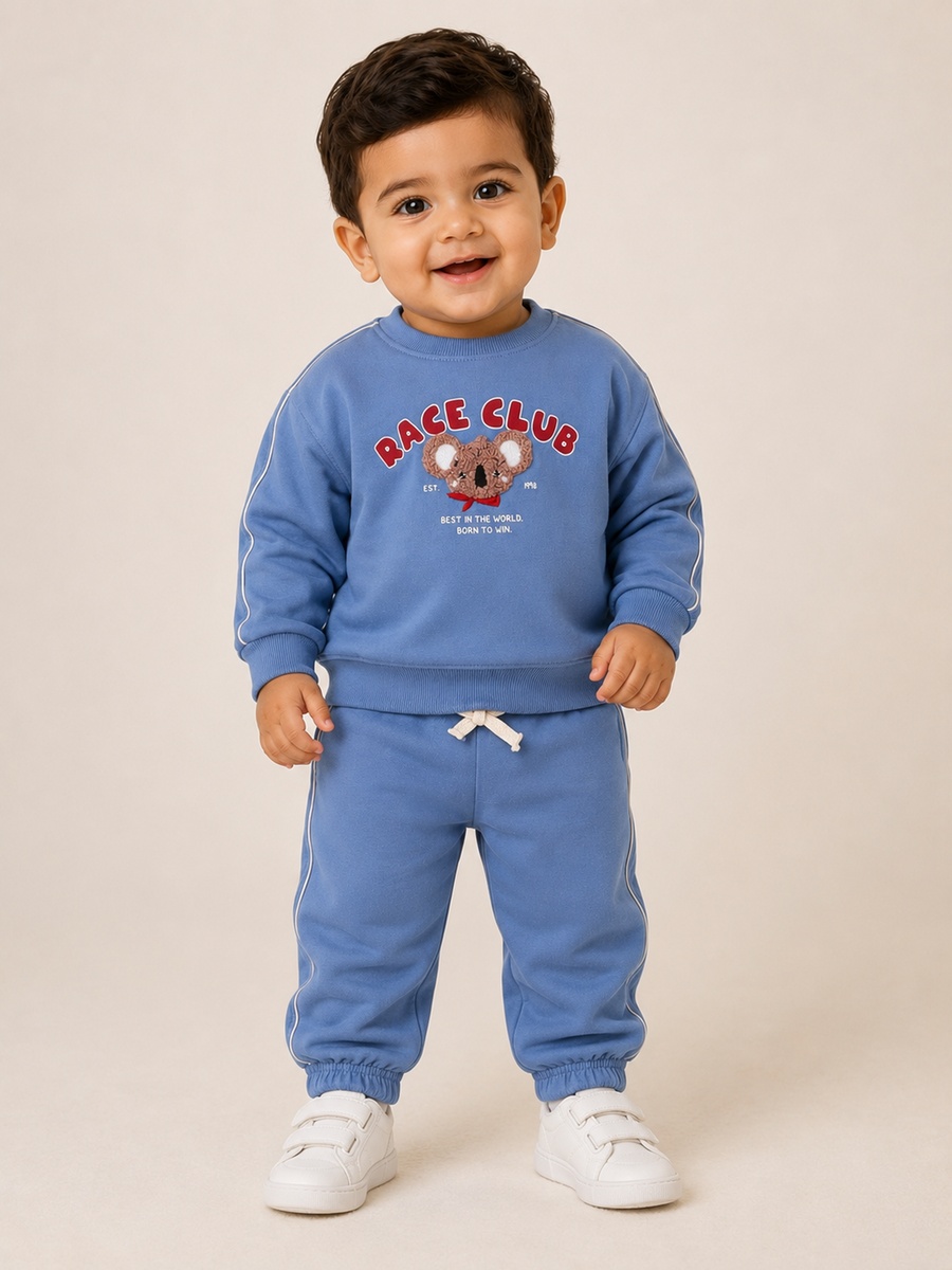Baby Boys Graphic Sweatshirt and Joggers Set