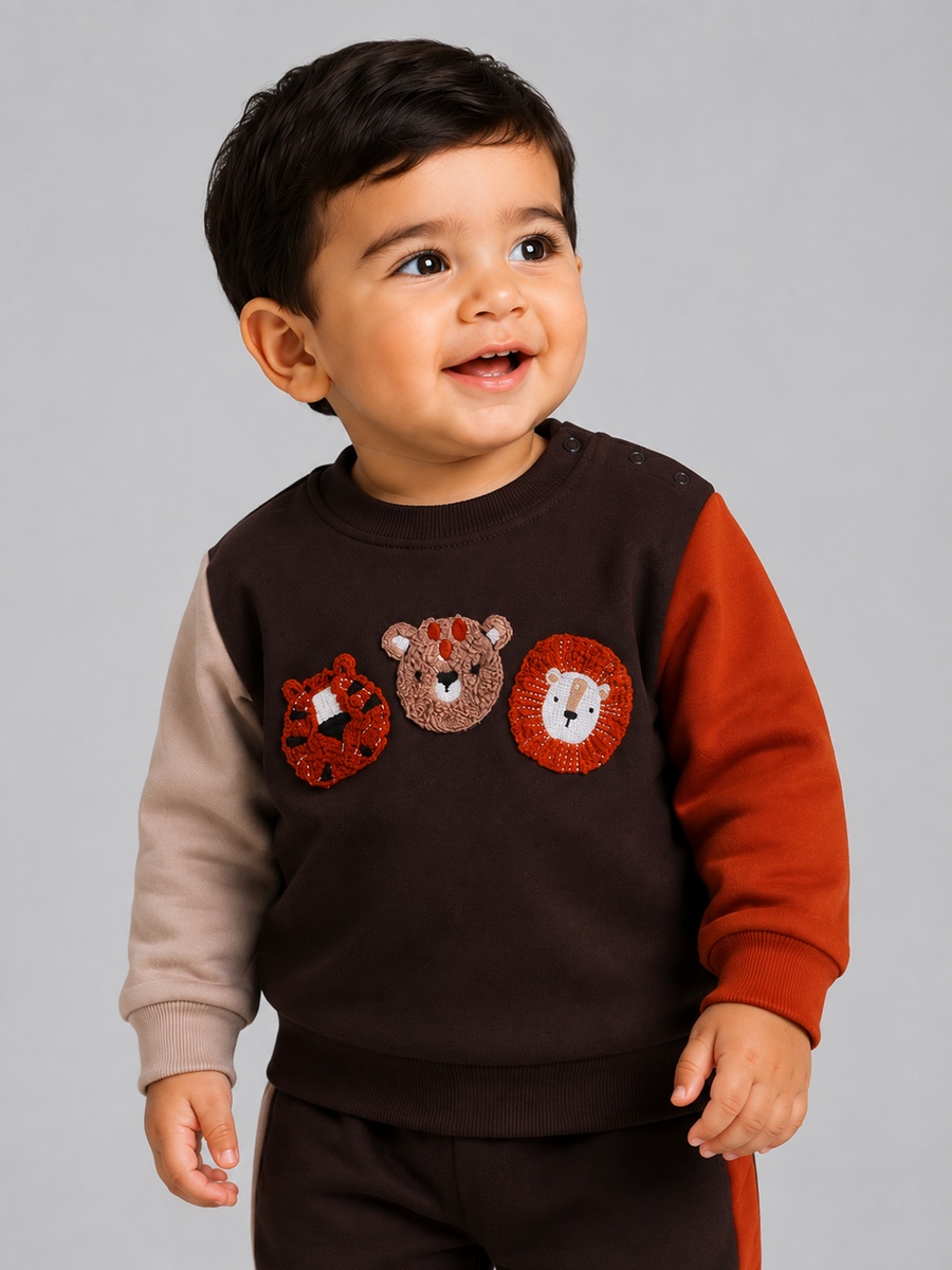 Baby Boys Graphic Sweatshirt and Joggers Set