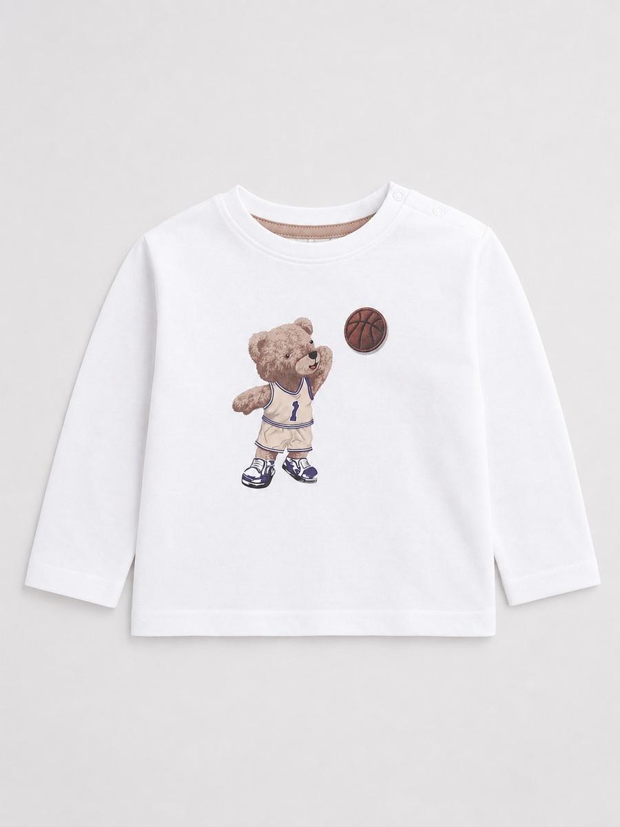 Baby Boys 3-Piece Printed Zip Hoodie, Top and Joggers Set