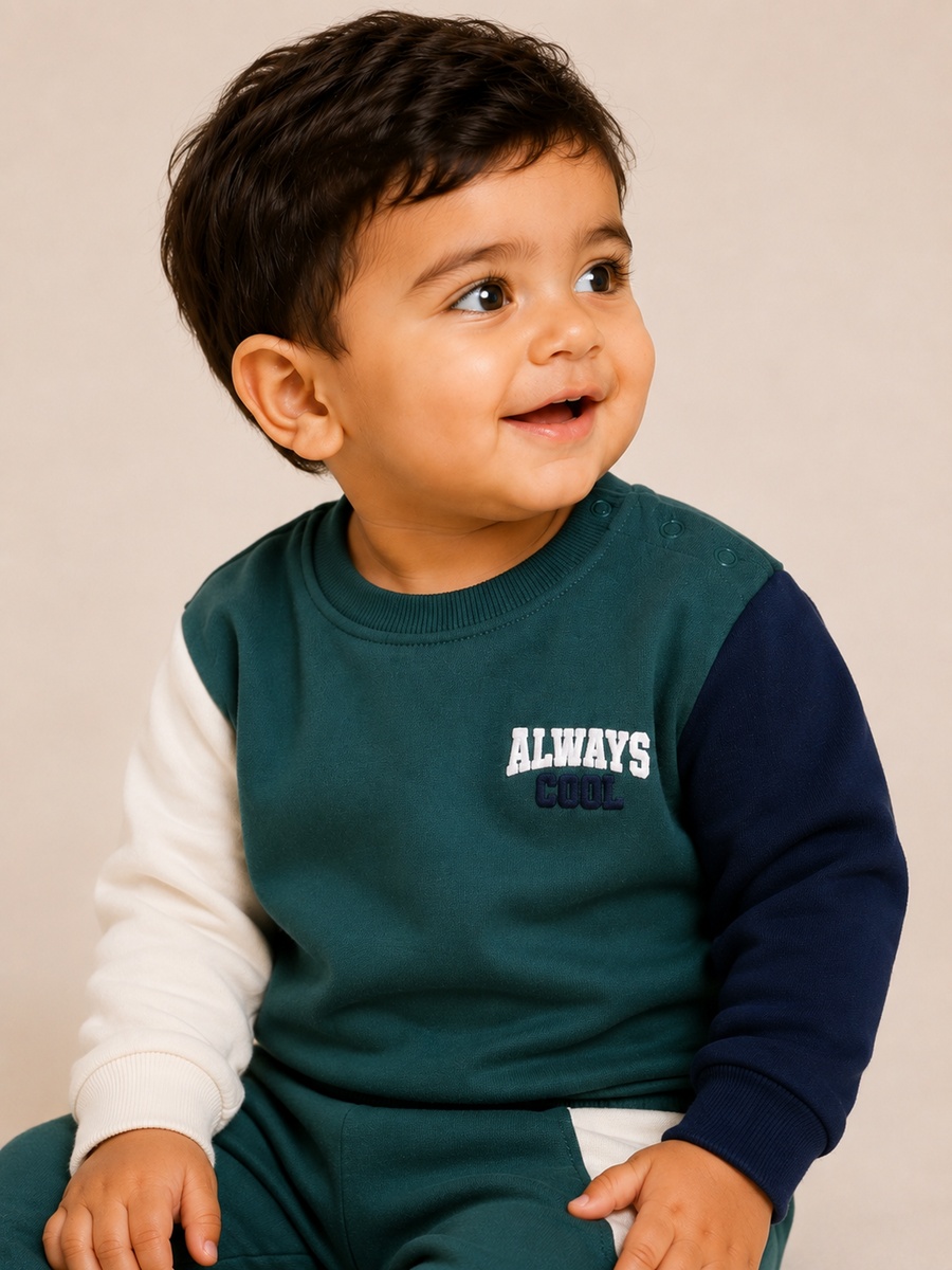 Baby Boys Graphic Sweatshirt and Joggers Set