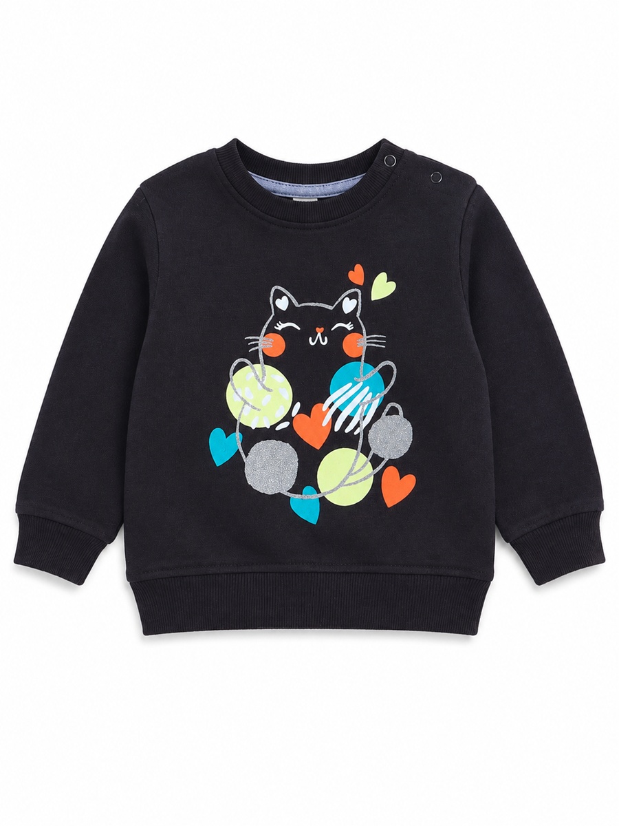 Baby Girls Graphic Sweatshirt and Joggers Set