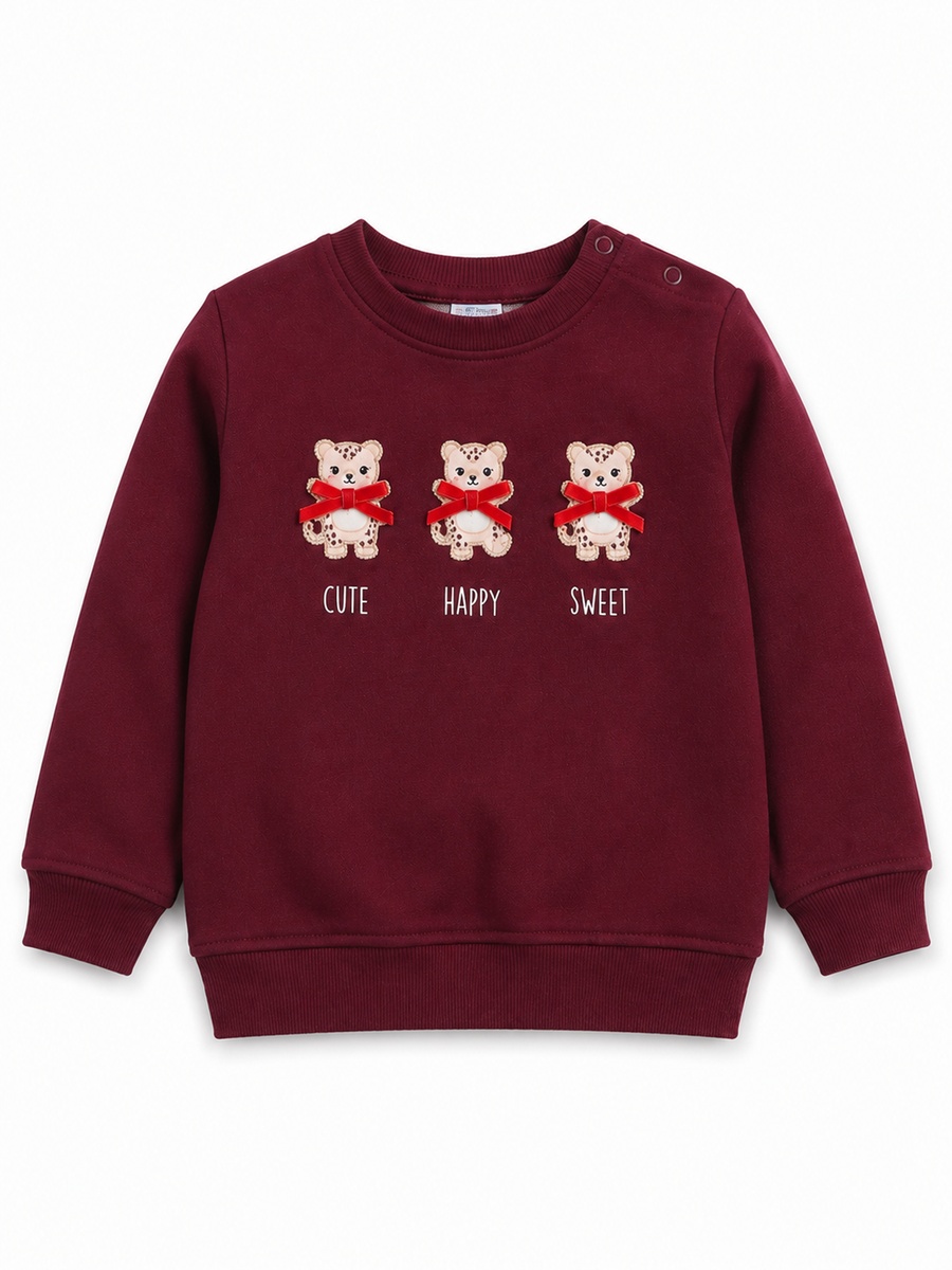 Baby Girls Graphic Sweatshirt and Joggers Set