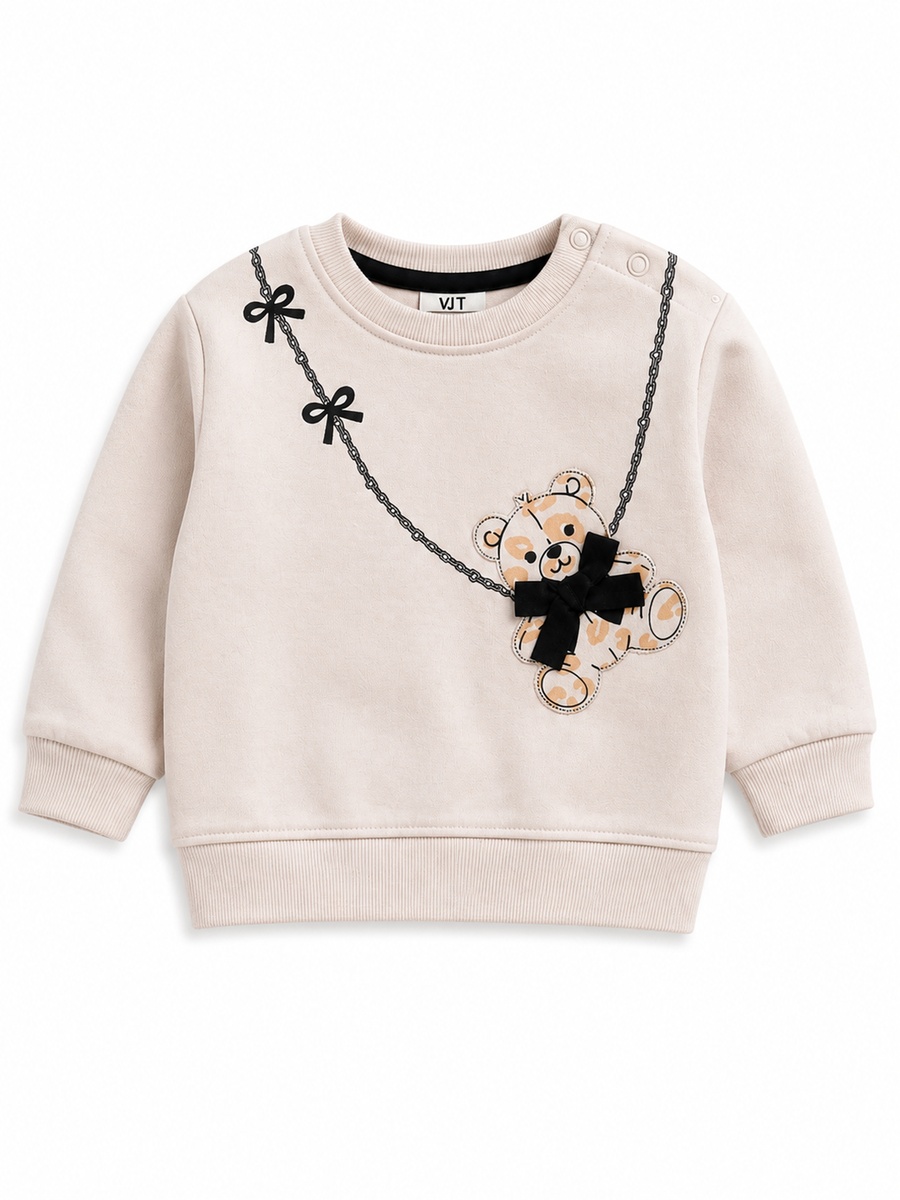 Girls Graphic Sweatshirt and Joggers Set