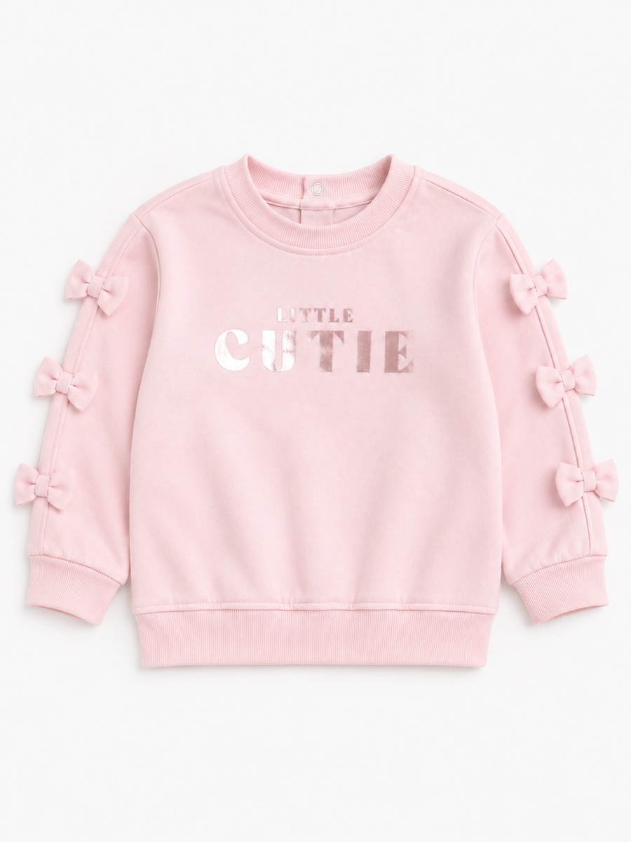 Girls Graphic Sweatshirt and Joggers Set
