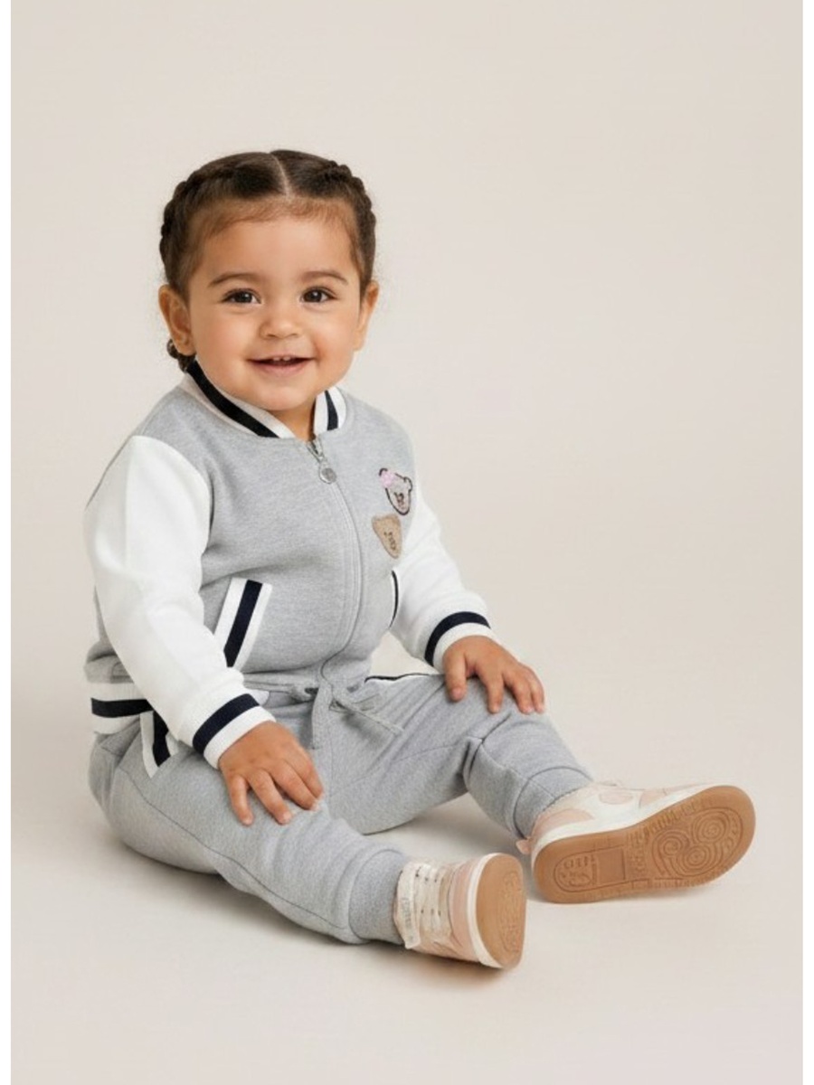 Girls Full Zip Jacket and Joggers Set