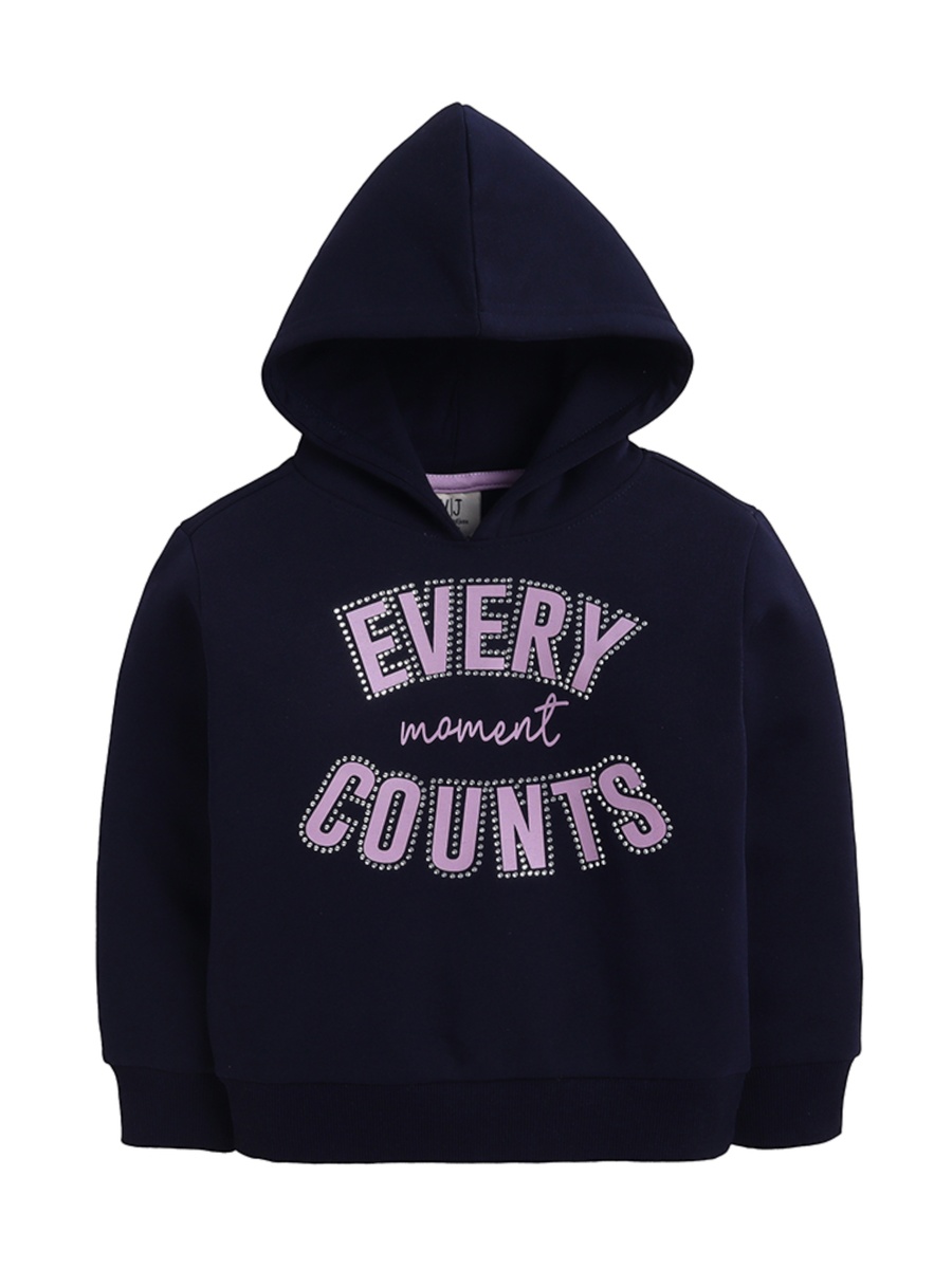 Girls Every Moment Counts Fleece Hoodie