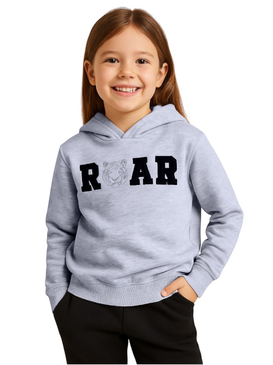 Girls Roar Tiger Fleece Hoodie