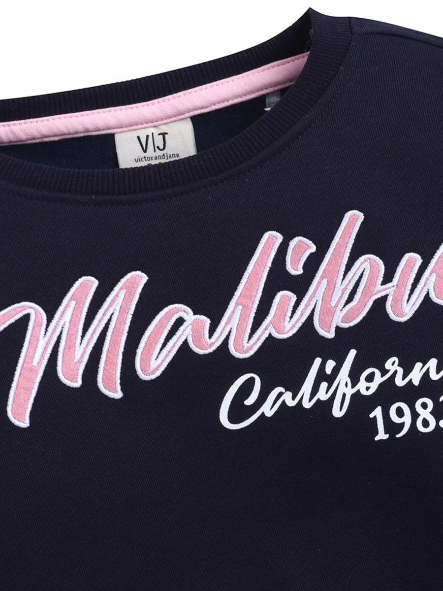 Girls Malibu California Print Sweatshirt