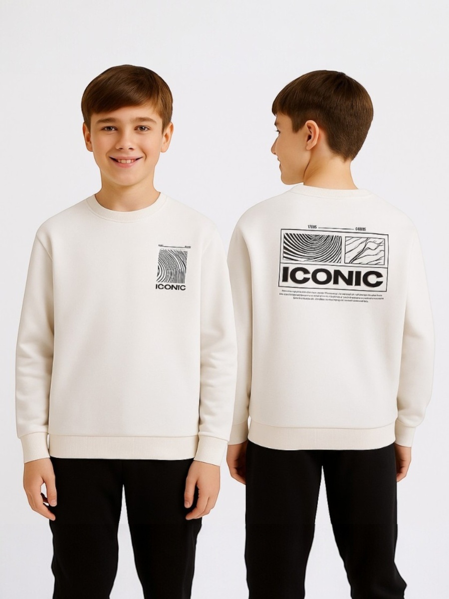 Boys Off-White Iconic Graphic Sweatshirt