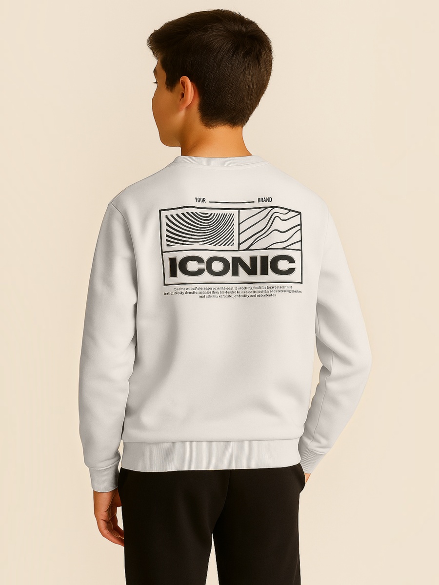 Boys Off-White Iconic Graphic Sweatshirt