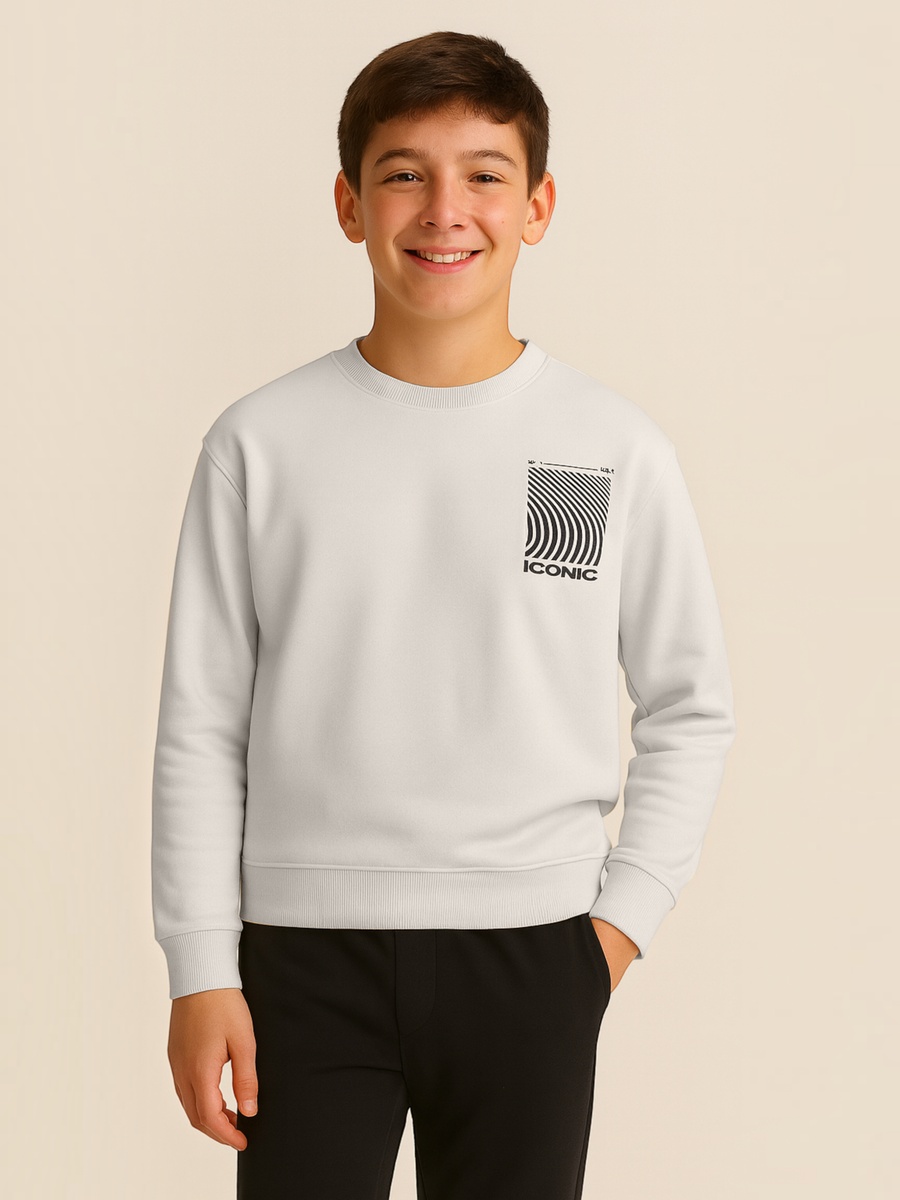 Boys Off-White Iconic Graphic Sweatshirt