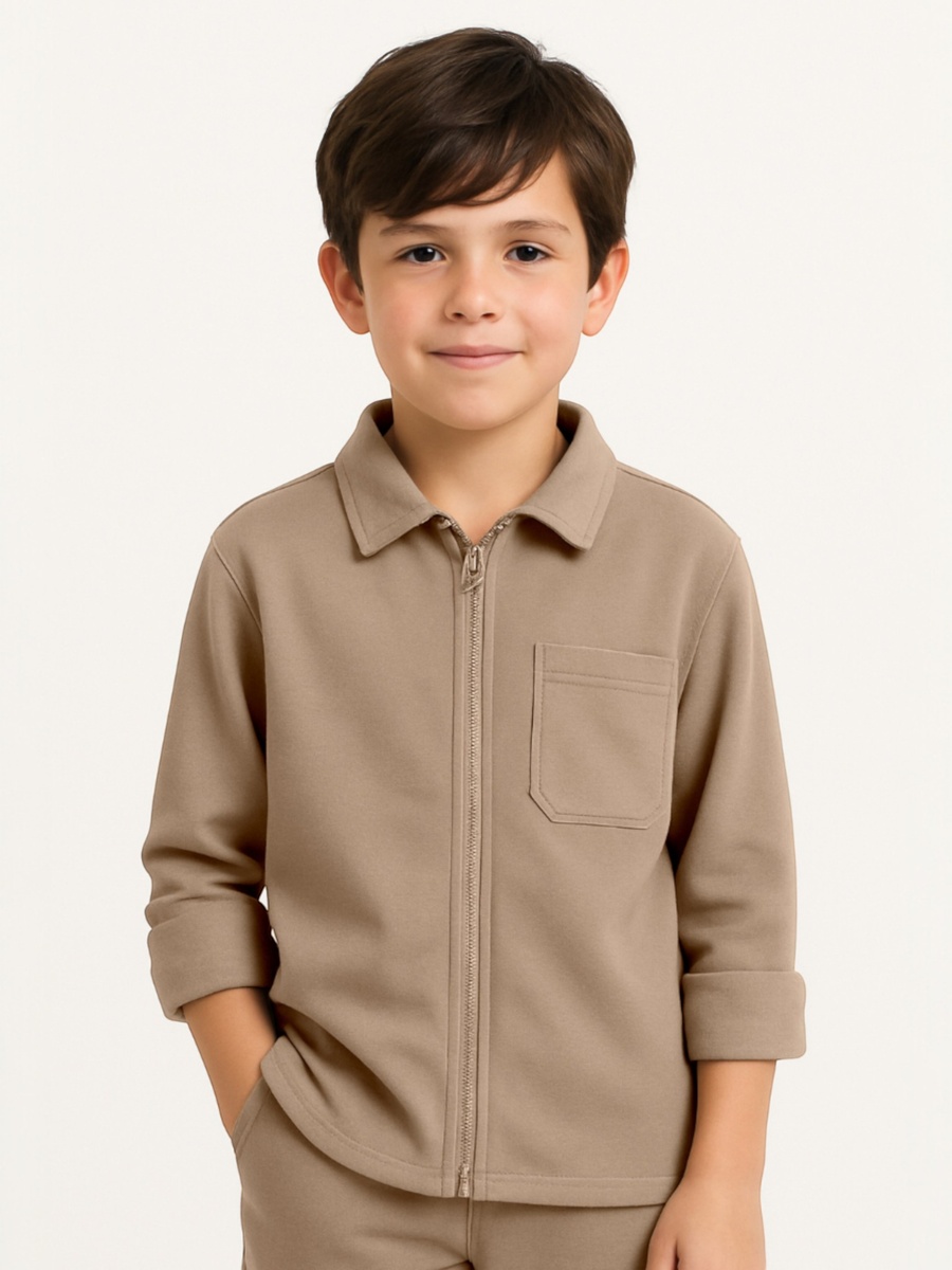 Boys Utility Zip Jacket and Joggers Set