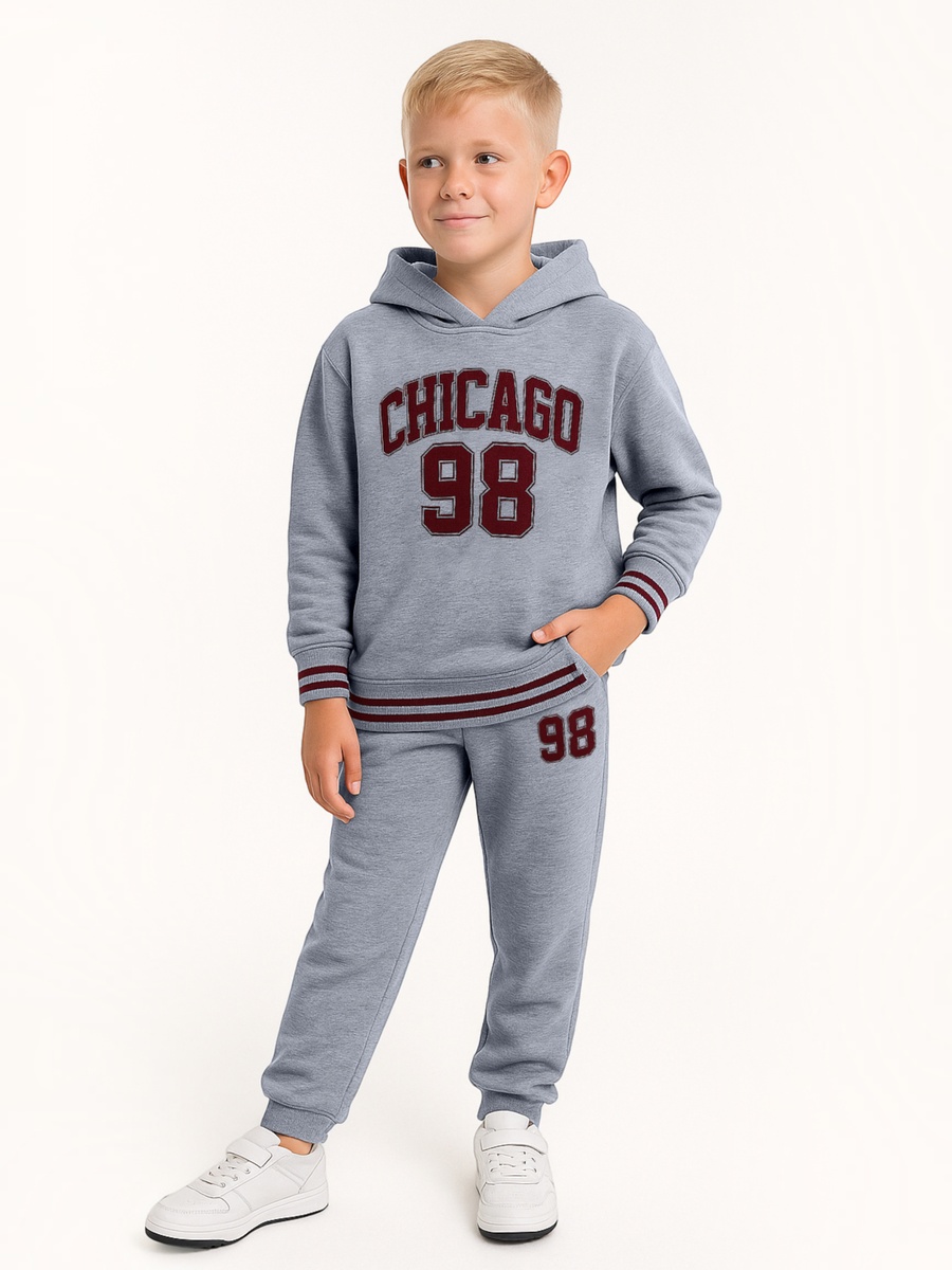 Boys Chicago 98 Hoodie and Joggers Set