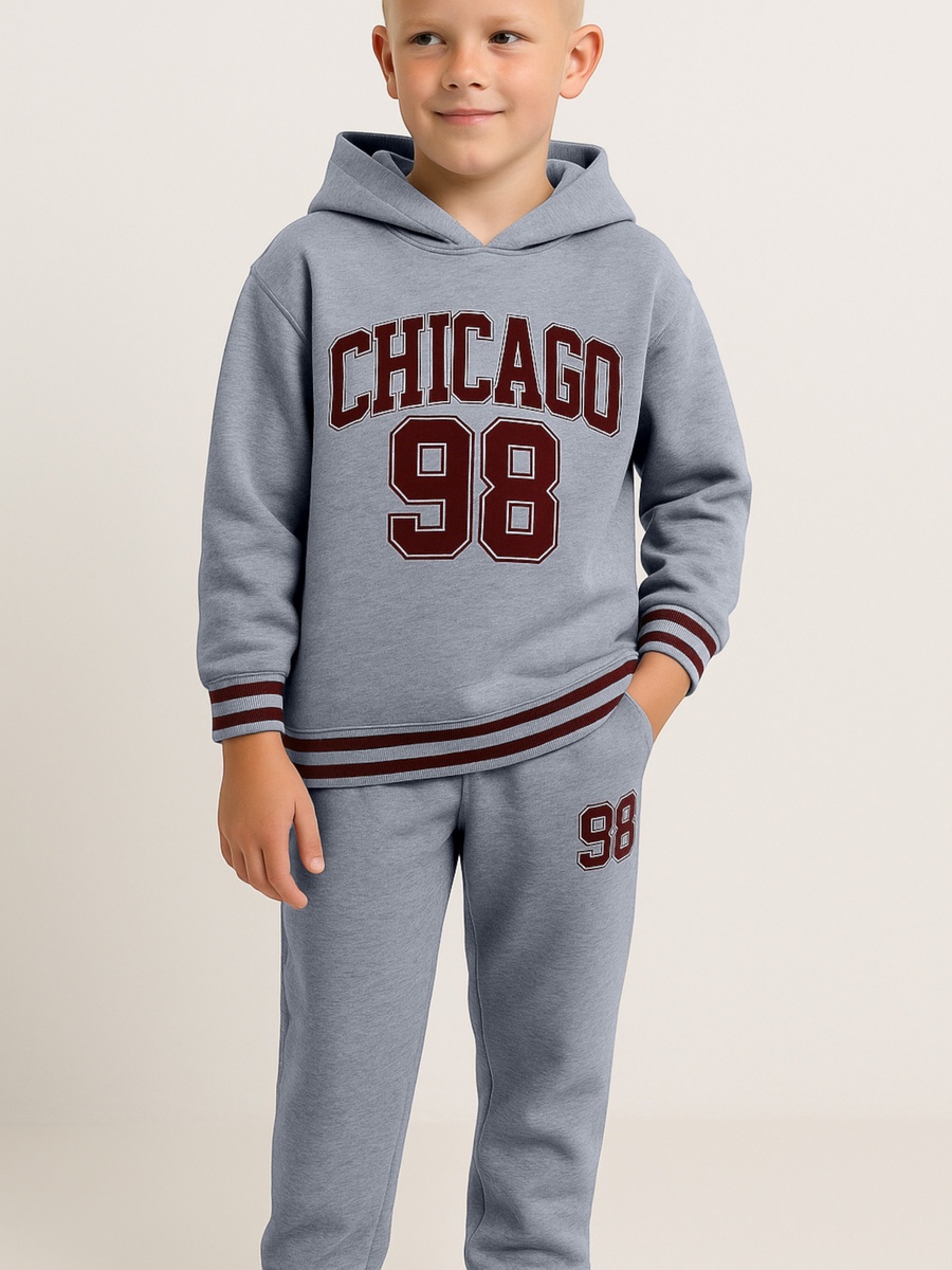 Boys Chicago 98 Hoodie and Joggers Set