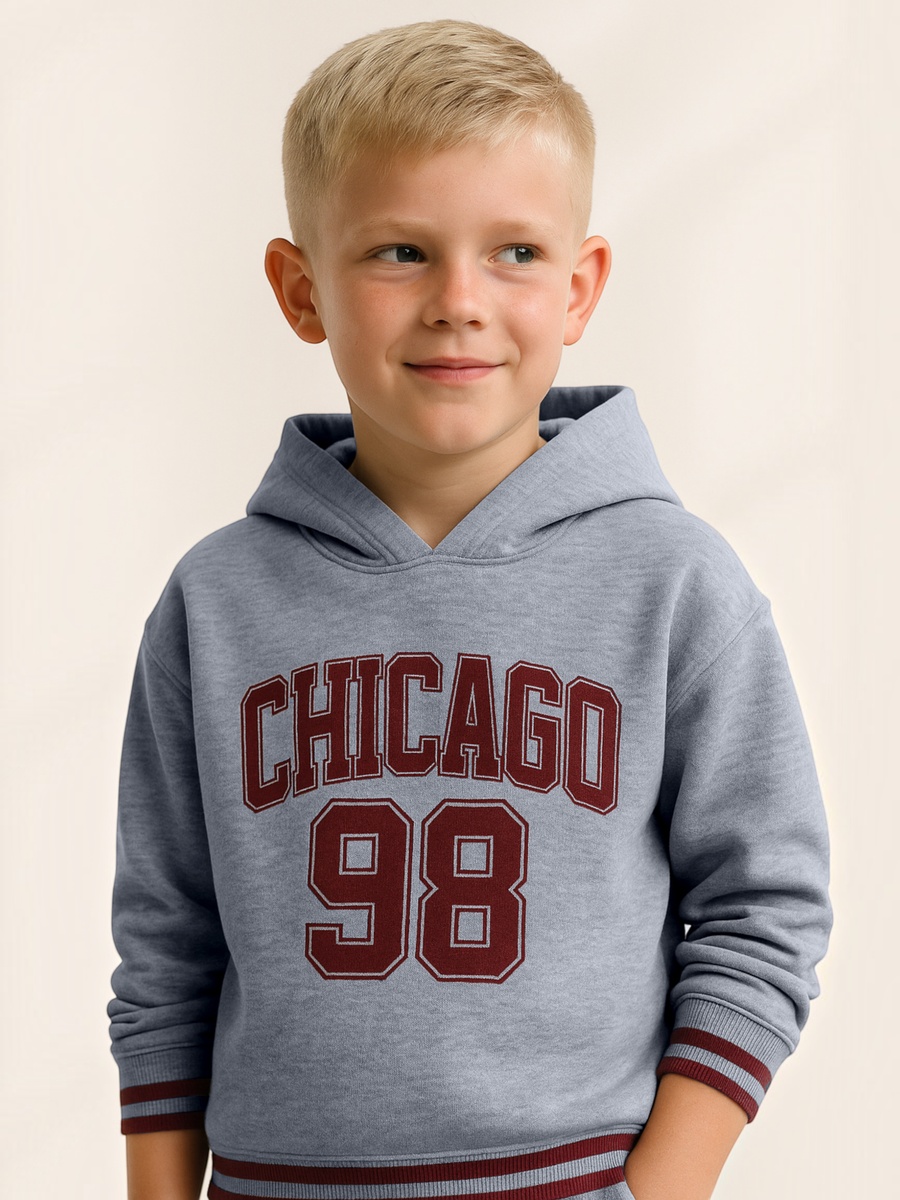 Boys Chicago 98 Hoodie and Joggers Set