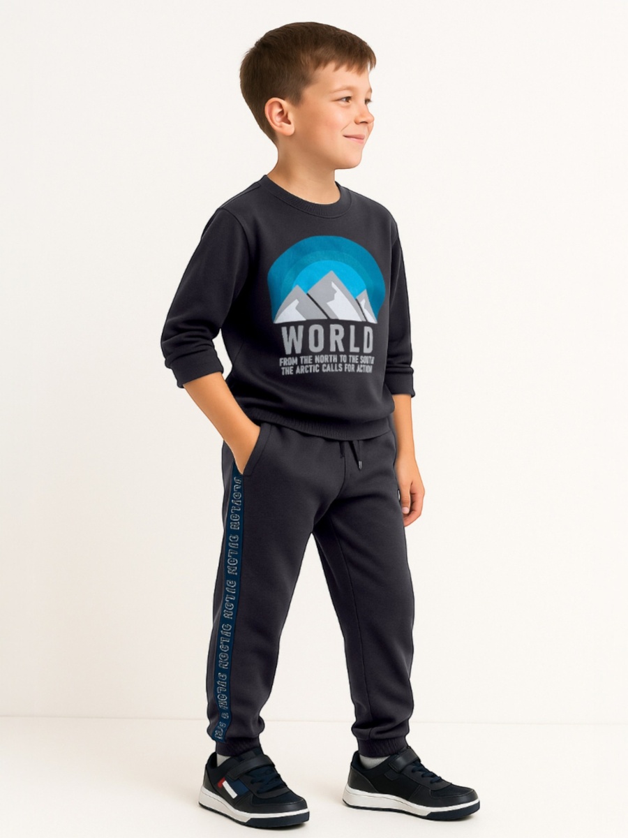 Boys Adventure Graphic Sweatshirt and Joggers Set