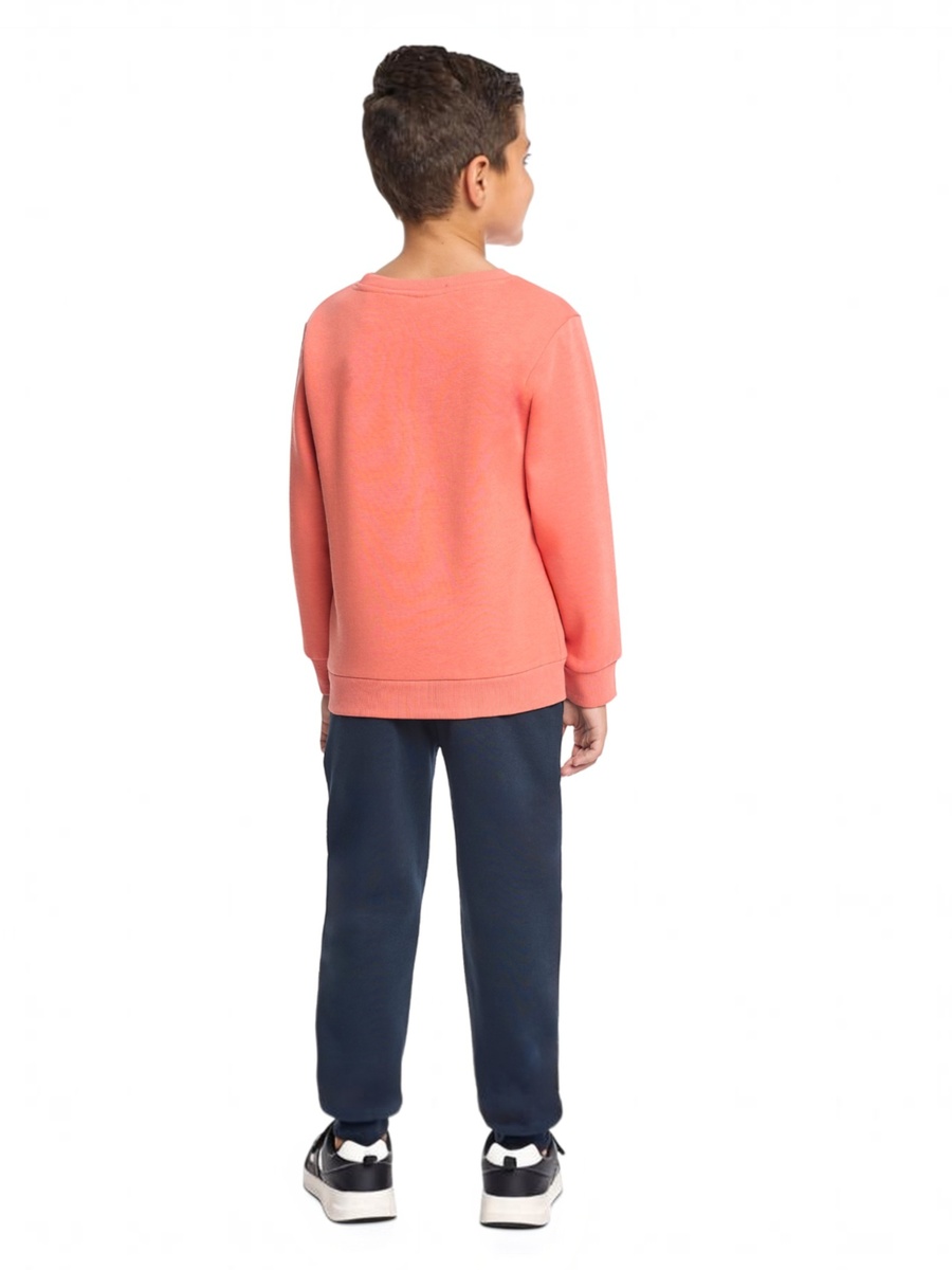 Boys Warm Fleece Sweatshirt and Jogger Set