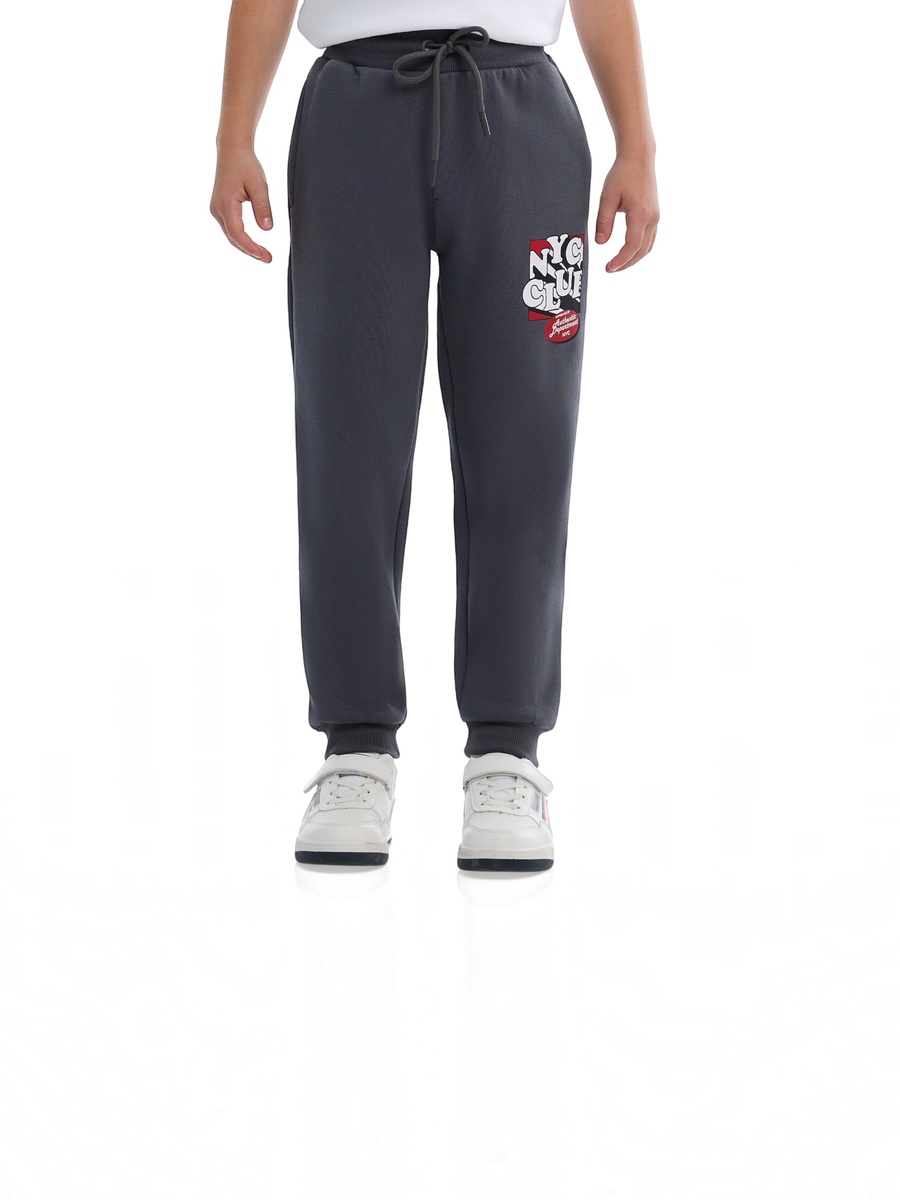 Boys Cozy Fleece Tracksuit Sweatshirt and Joggers Set