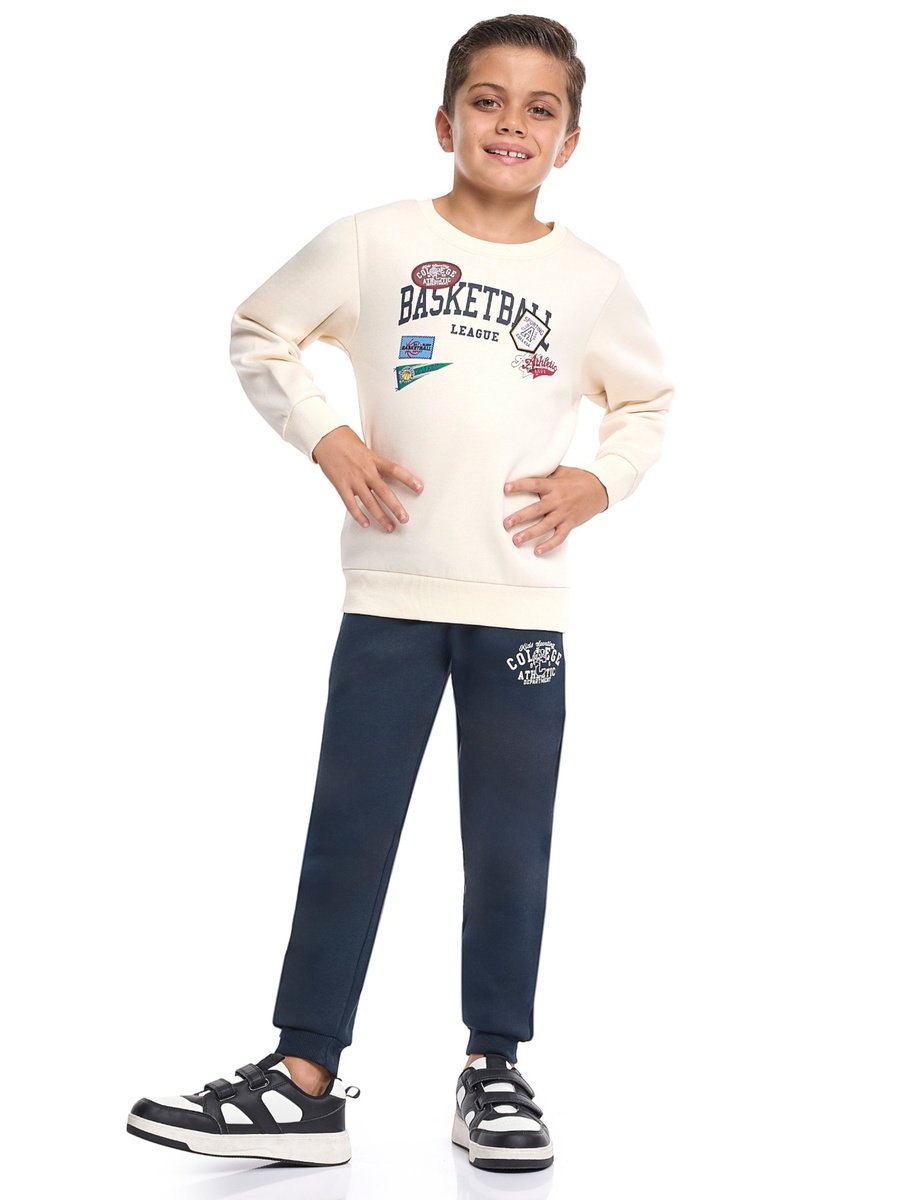 Boys Basketball League Fleece Sweatshirt and Joggers Set