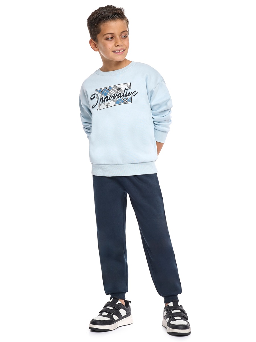 Boys Graphic Print Sweatshirt and Joggers Set
