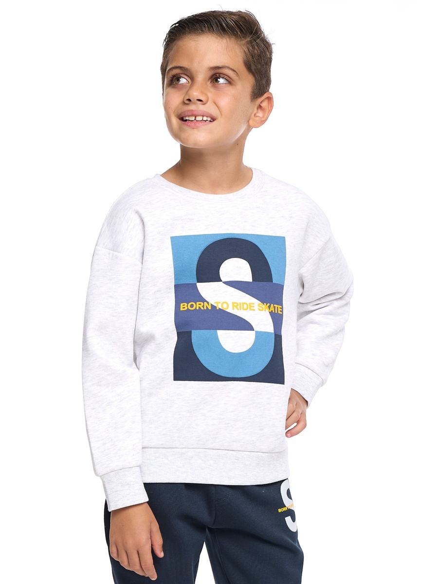 Boys Graphic Print Sweatshirt and Joggers Set