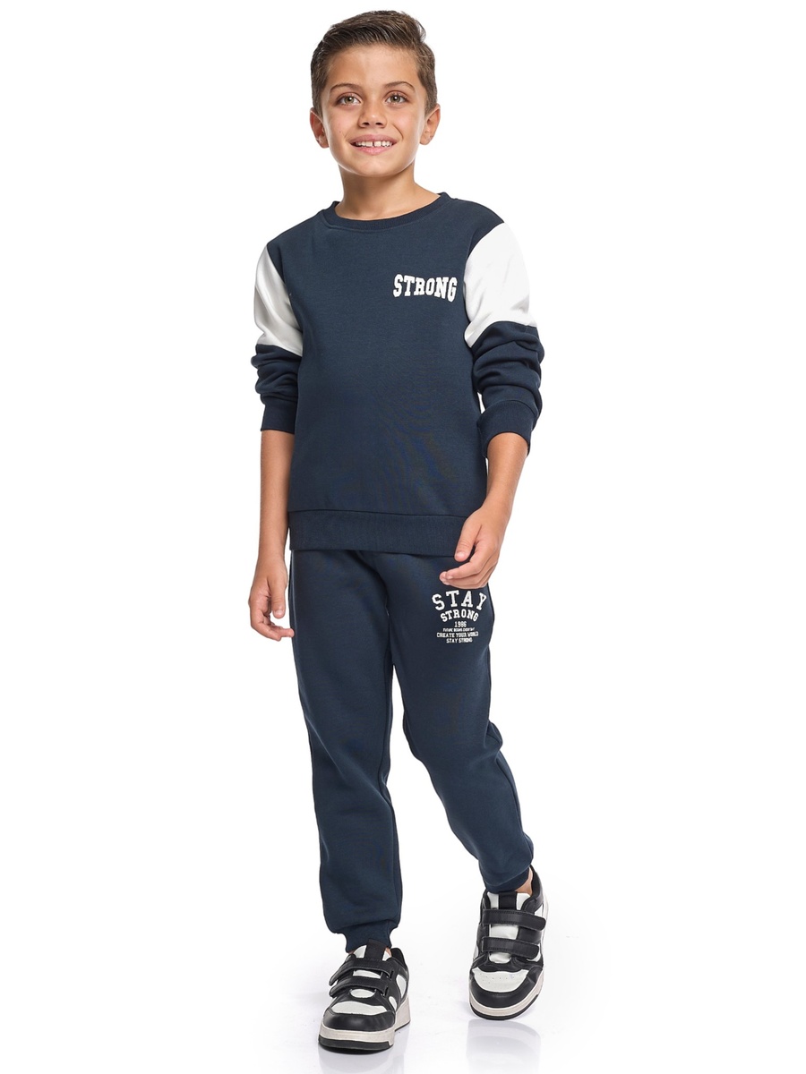 Boys Printed Sweatshirt and Joggers Set
