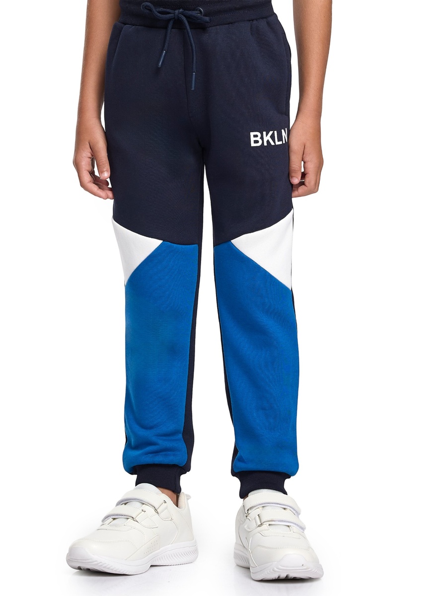 Boys Color Block Zip-Up Hoodie and Joggers Set