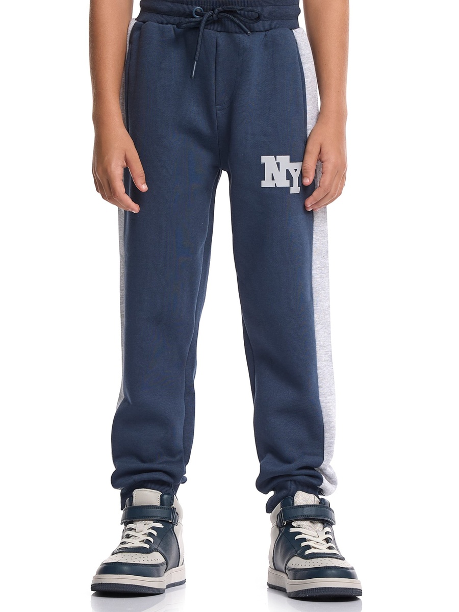 Boys Color Block Zip Up Hoodie and Joggers Set
