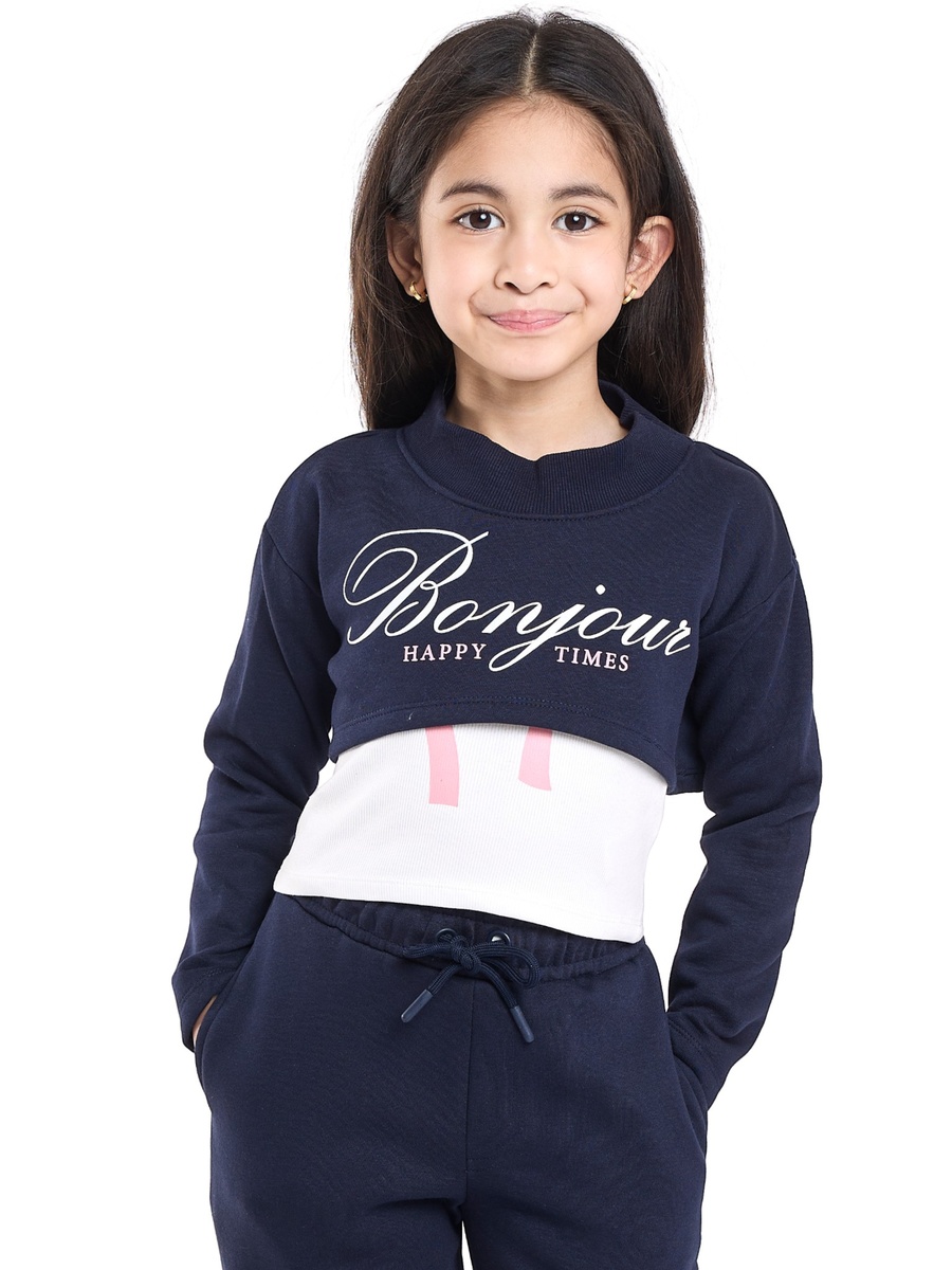 Girls Bonjour 3-Piece Fleece Set