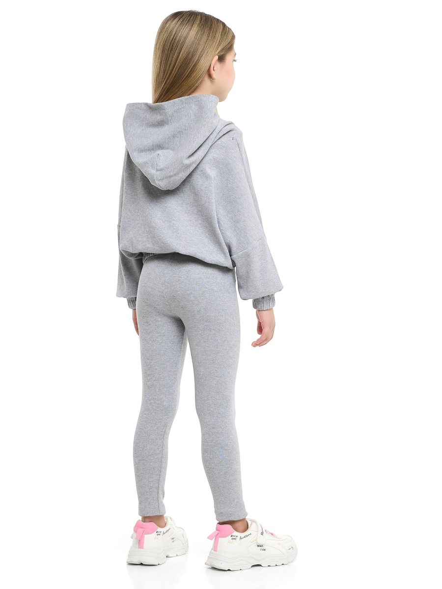 Girls Good Vibes Boxy Hoodie and Leggings Set