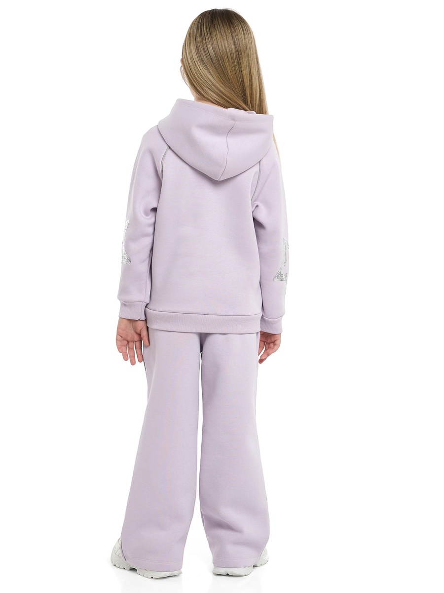 Girls Star Sequin Hooded Jacket and Joggers Set