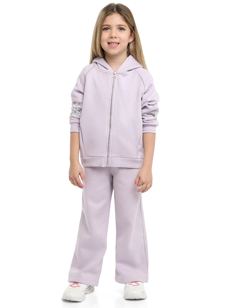 Girls Star Sequin Hooded Jacket and Joggers Set