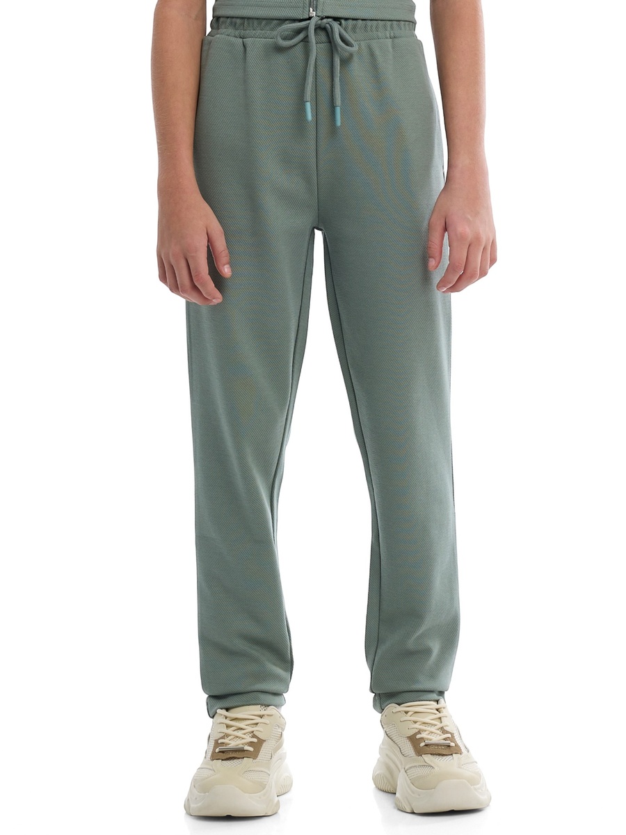 Boys Solid Zip-Up Jacket and Joggers Set