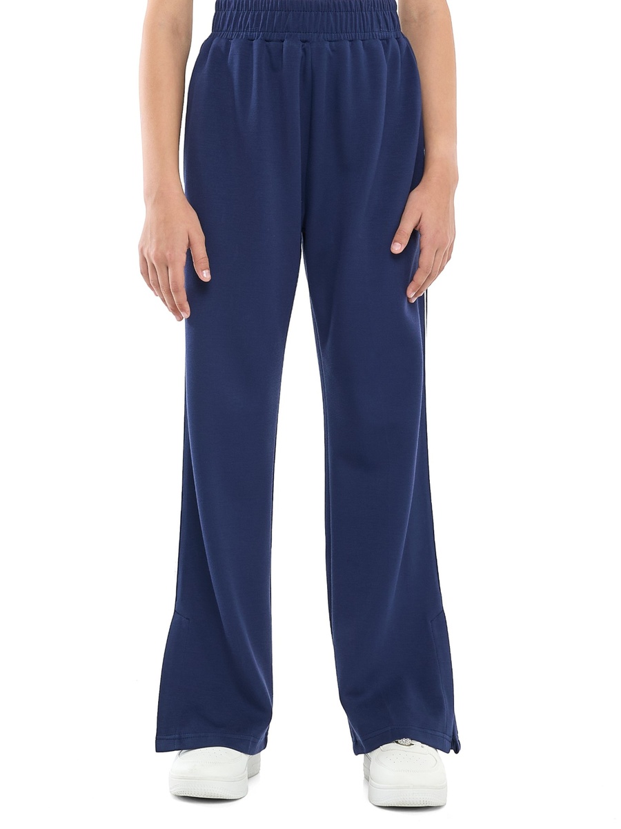 Girls Navy Ribbed Sweatshirt and Joggers Lounge Set