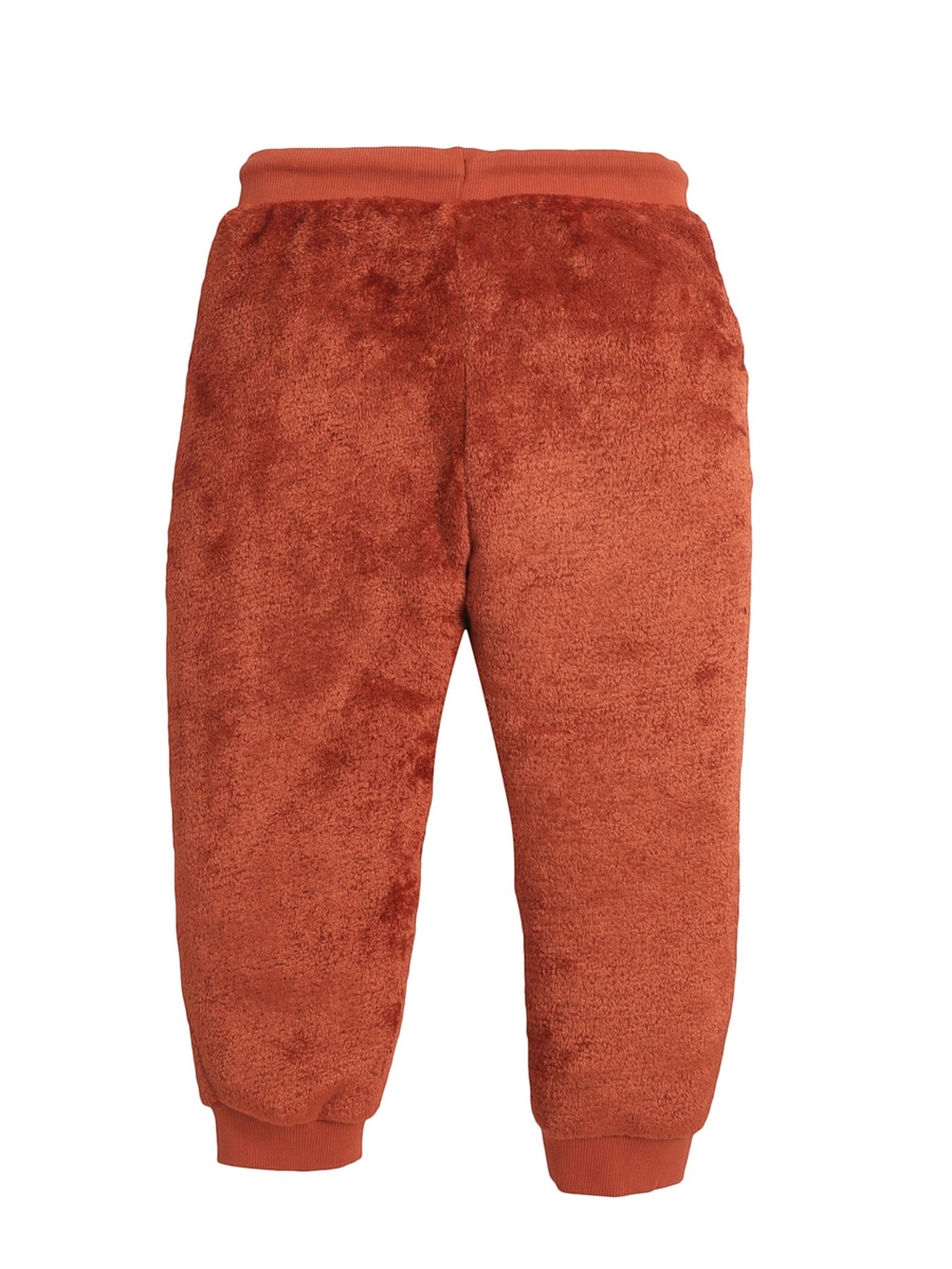 Boys Fleece Sweatshirt and Jogger Set with Fox Pocket
