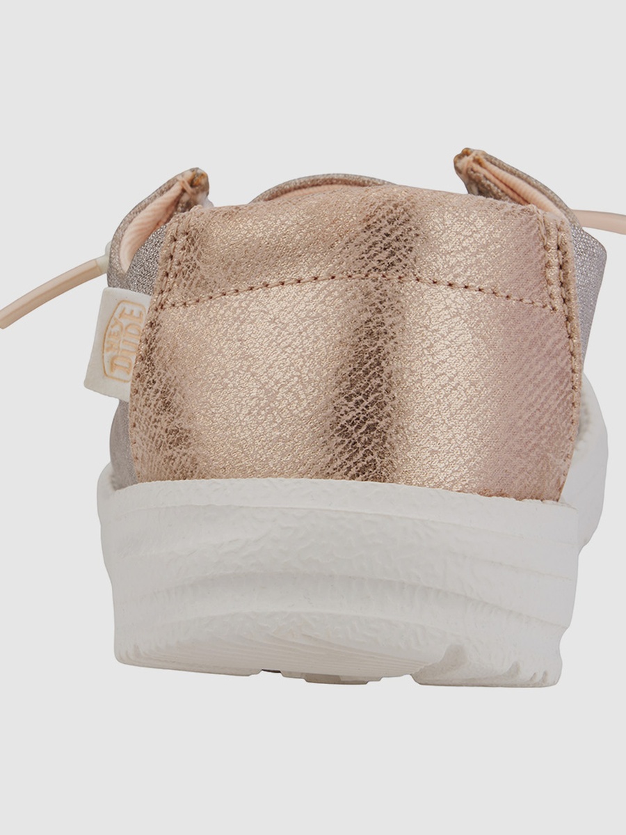 Wendy Metallic Sparkle Slip-On Shoes