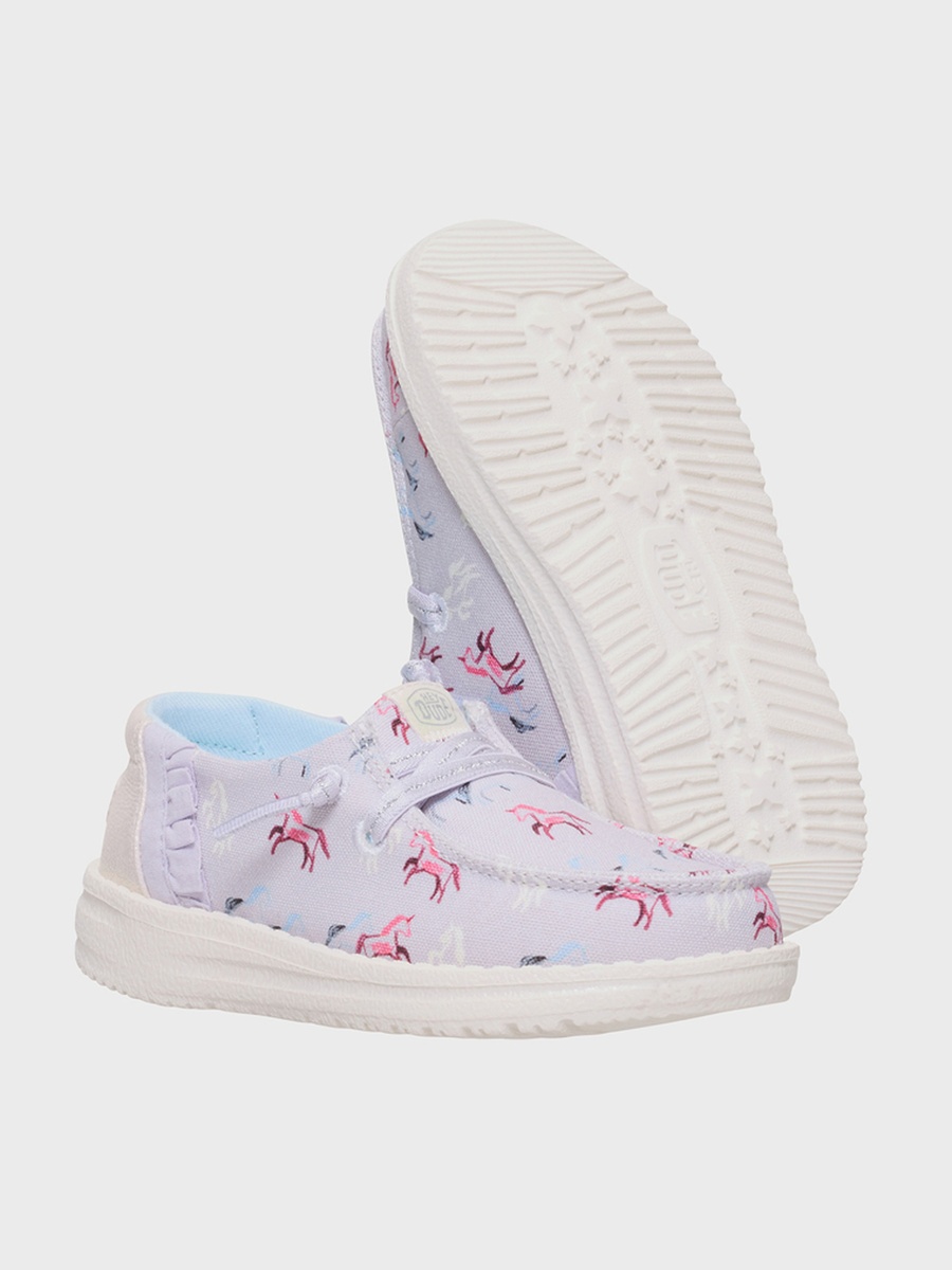 Wendy Unicorn Sparkle Lilac Shoes
