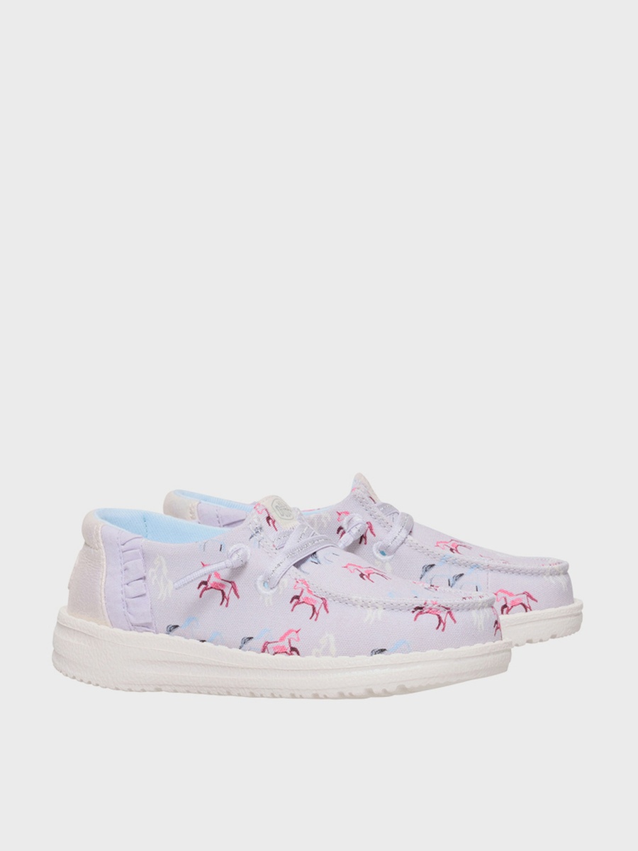 Wendy Unicorn Sparkle Lilac Shoes