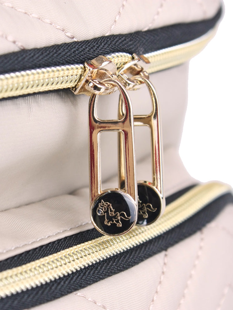 Georgia Diaper Bag with Changing Pad and Stroller Hooks - Ivory
