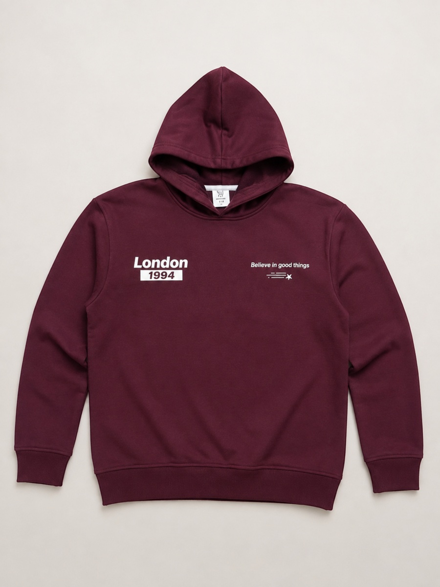 Girls London Front and Back Graphic Hoodie