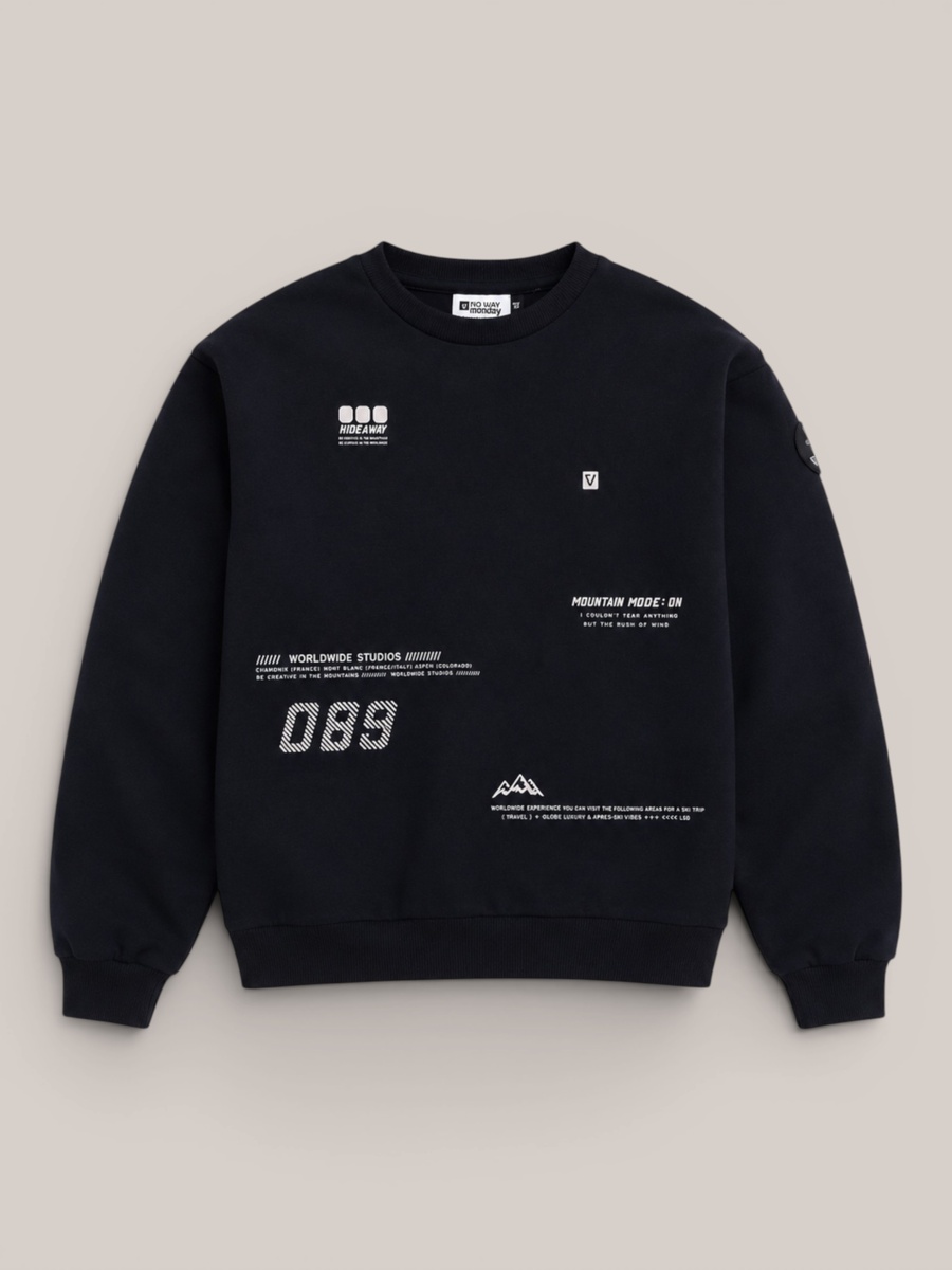 Boys Graphic Sweatshirt and Joggers Set