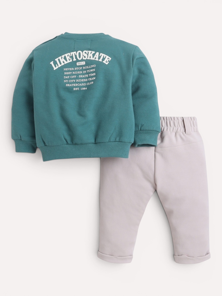 Boys Legendary League Print Sweatshirt and Joggers Set