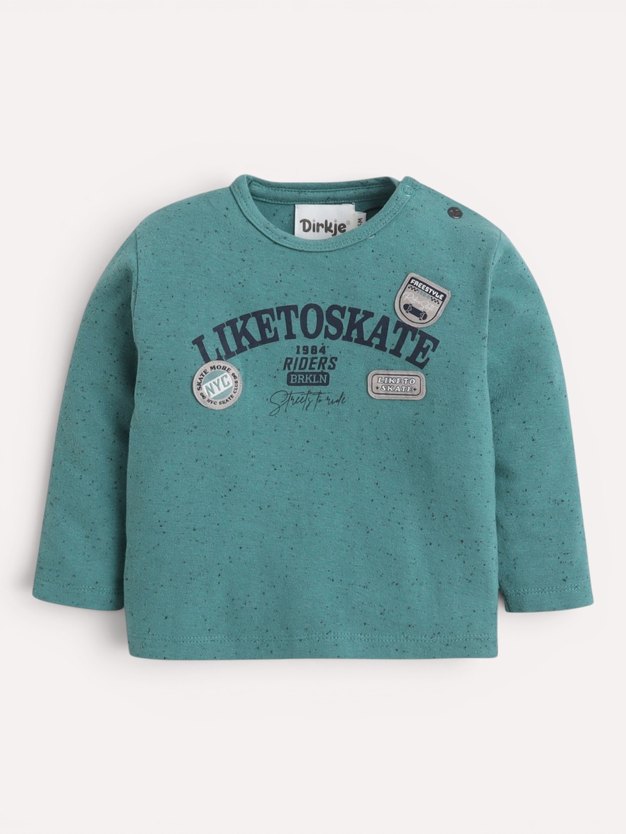 Boys 3-Piece Set Checked Shirt, Like to Skate Print Top and Joggers