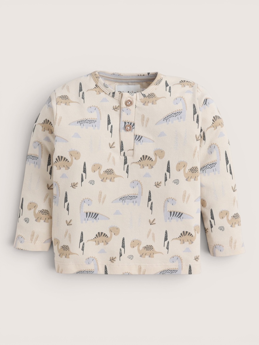 Boys Dinosaur Print Top and Joggers Set