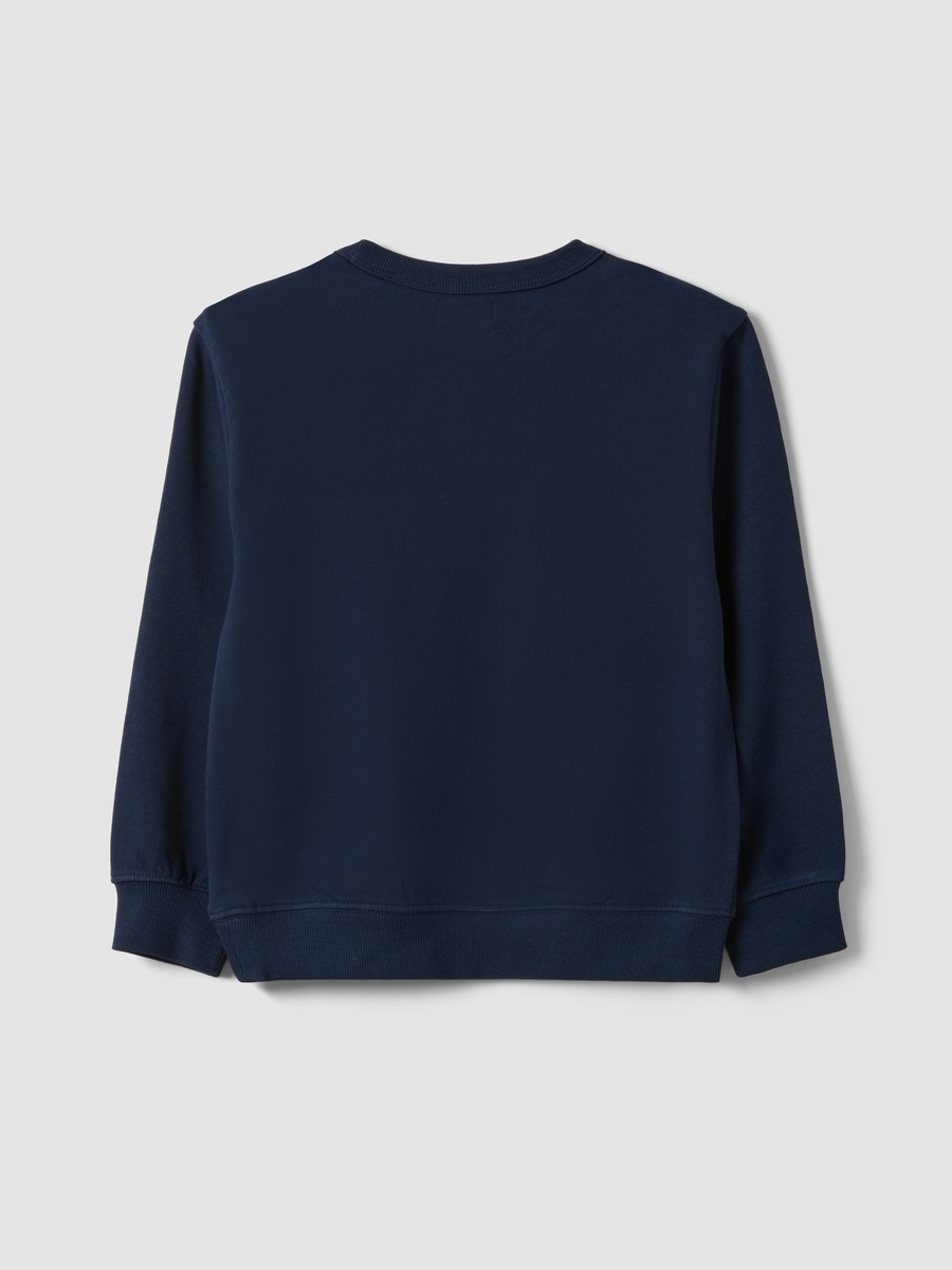 Boys Blue Organic Cotton Sweatshirt