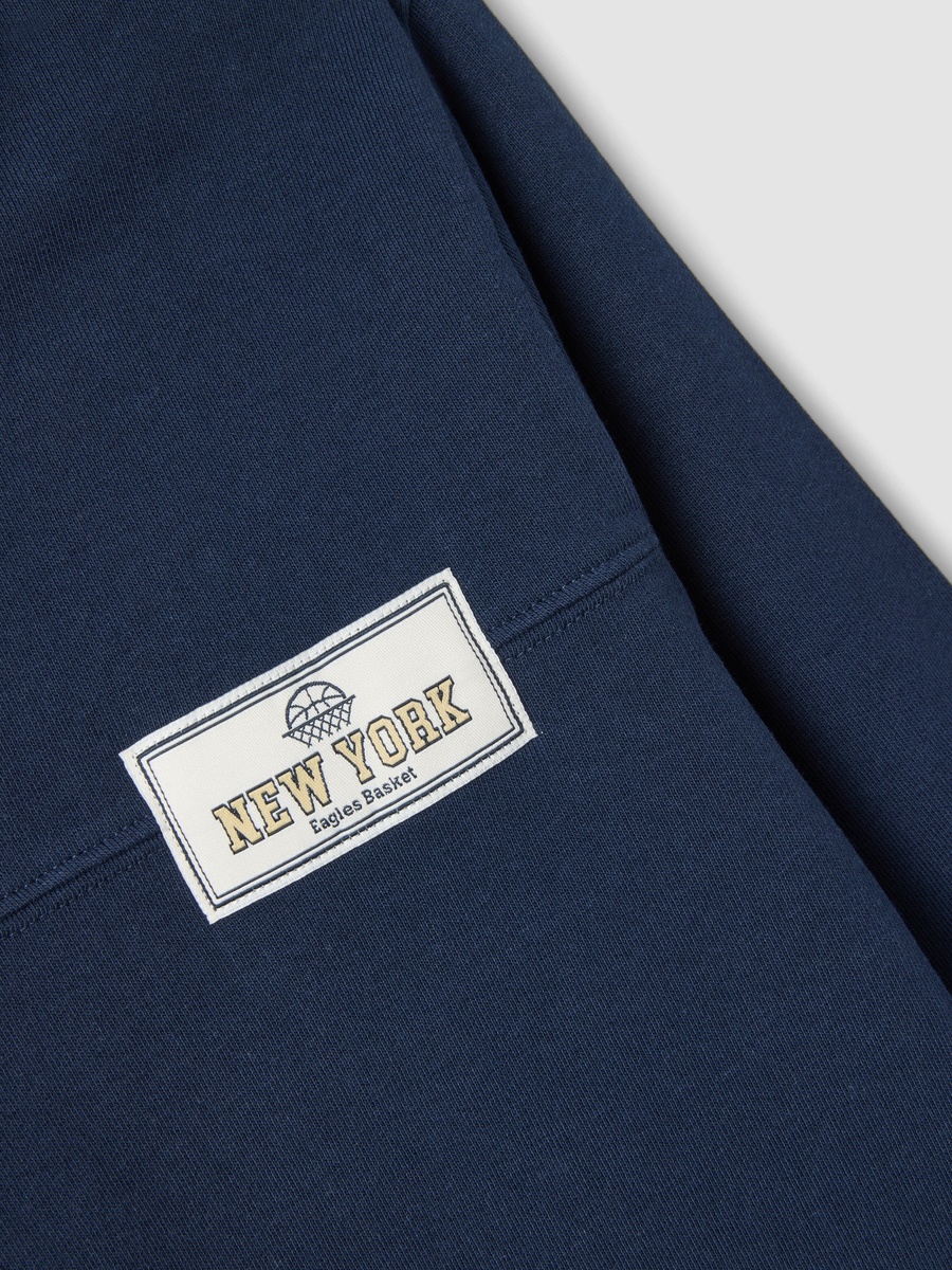 Boys Blue Organic Cotton Sweatshirt