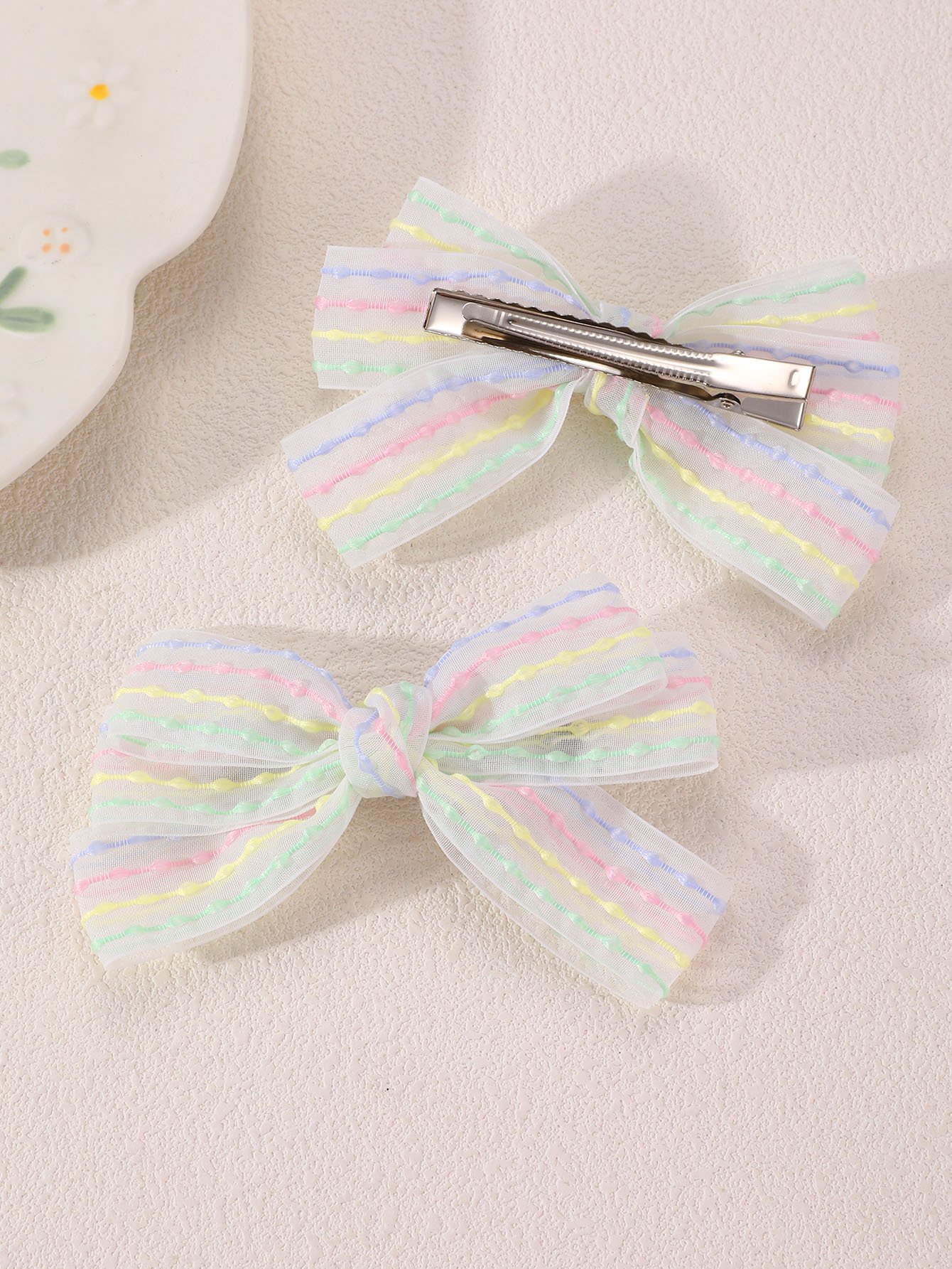 2-Piece Color Block Hairpin