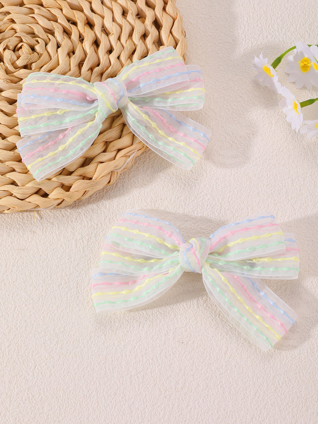 2-Piece Color Block Hairpin