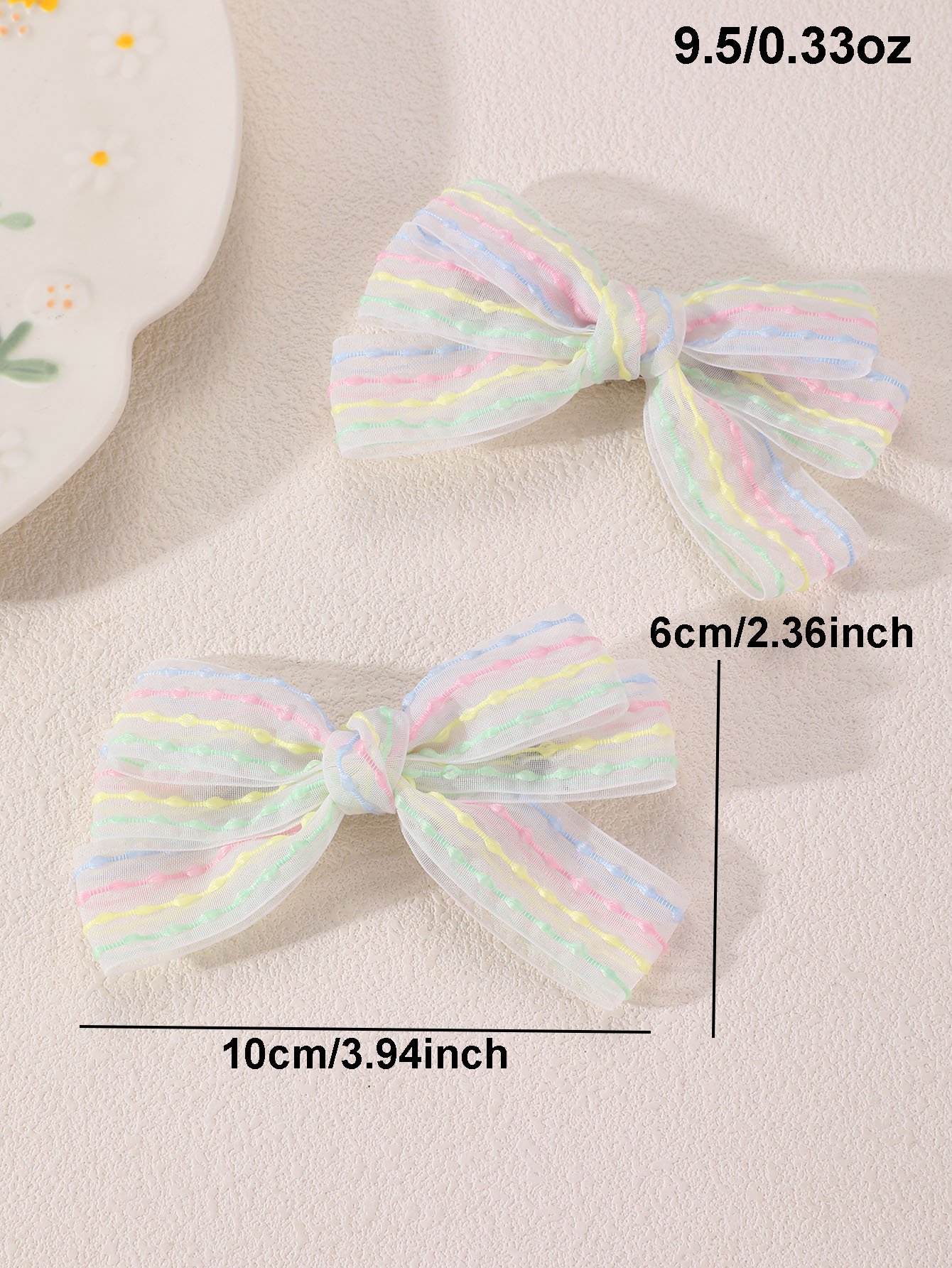 2-Piece Color Block Hairpin